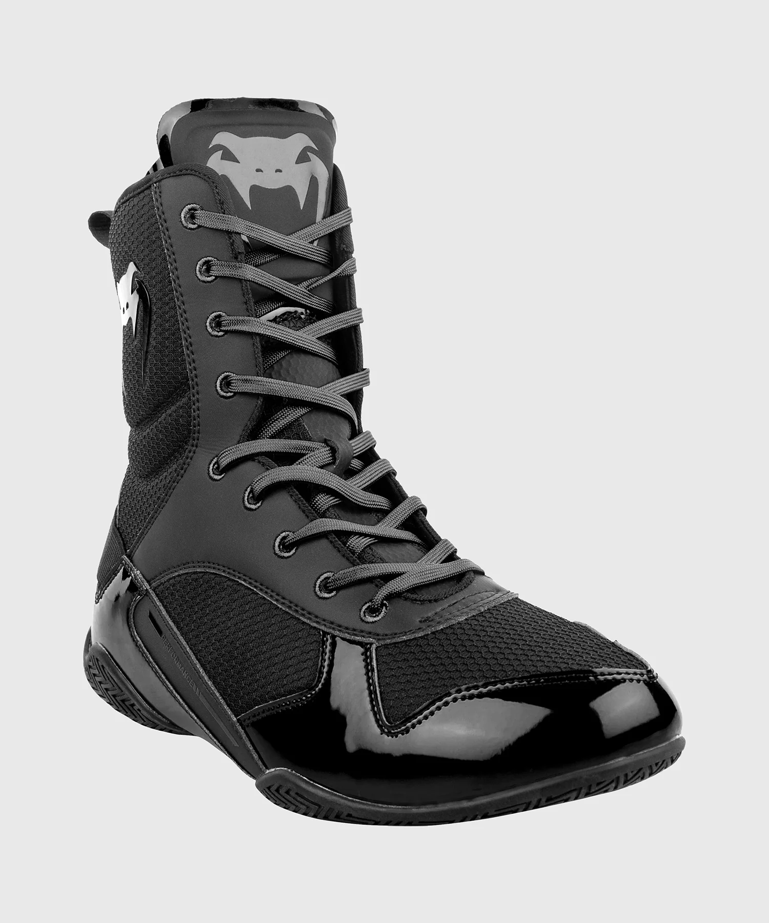 Zapatos de Boxeo Venum Elite - Negro/Negro - Image 5