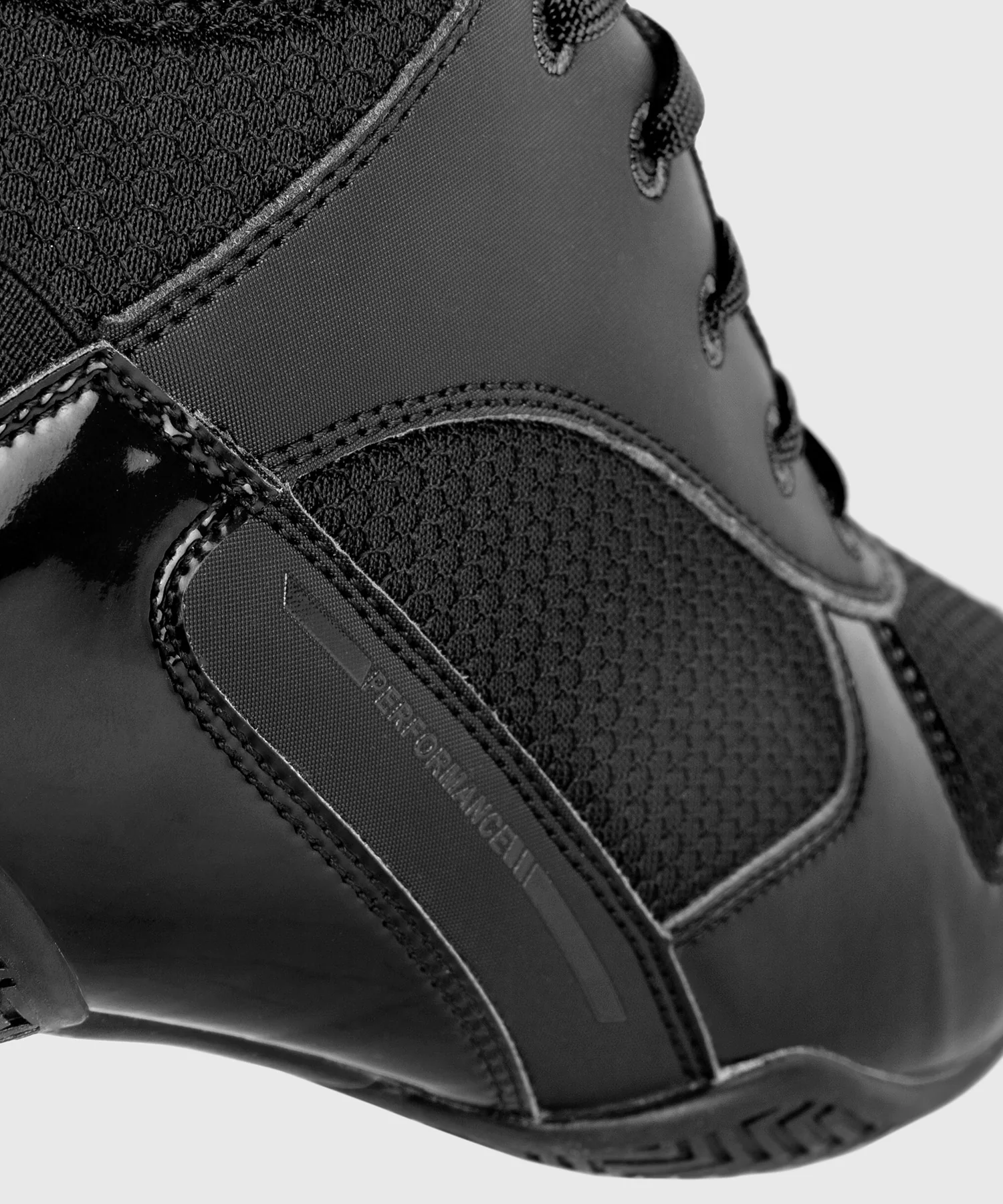 Zapatos de Boxeo Venum Elite - Negro/Negro - Image 9