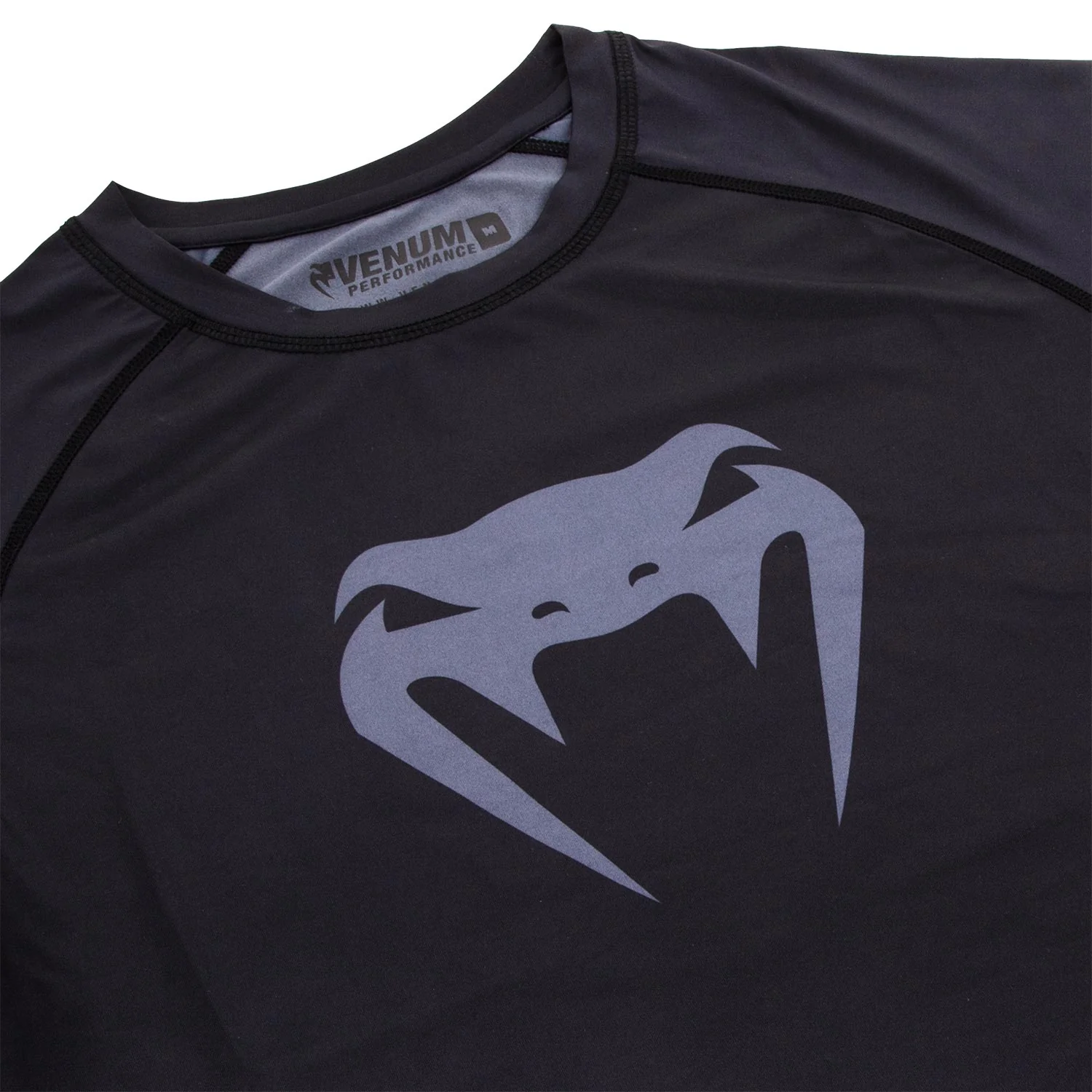 Camiseta de Compresión Venum Contender 3.0 - Mangas Largas - Negro/Gris - Image 4