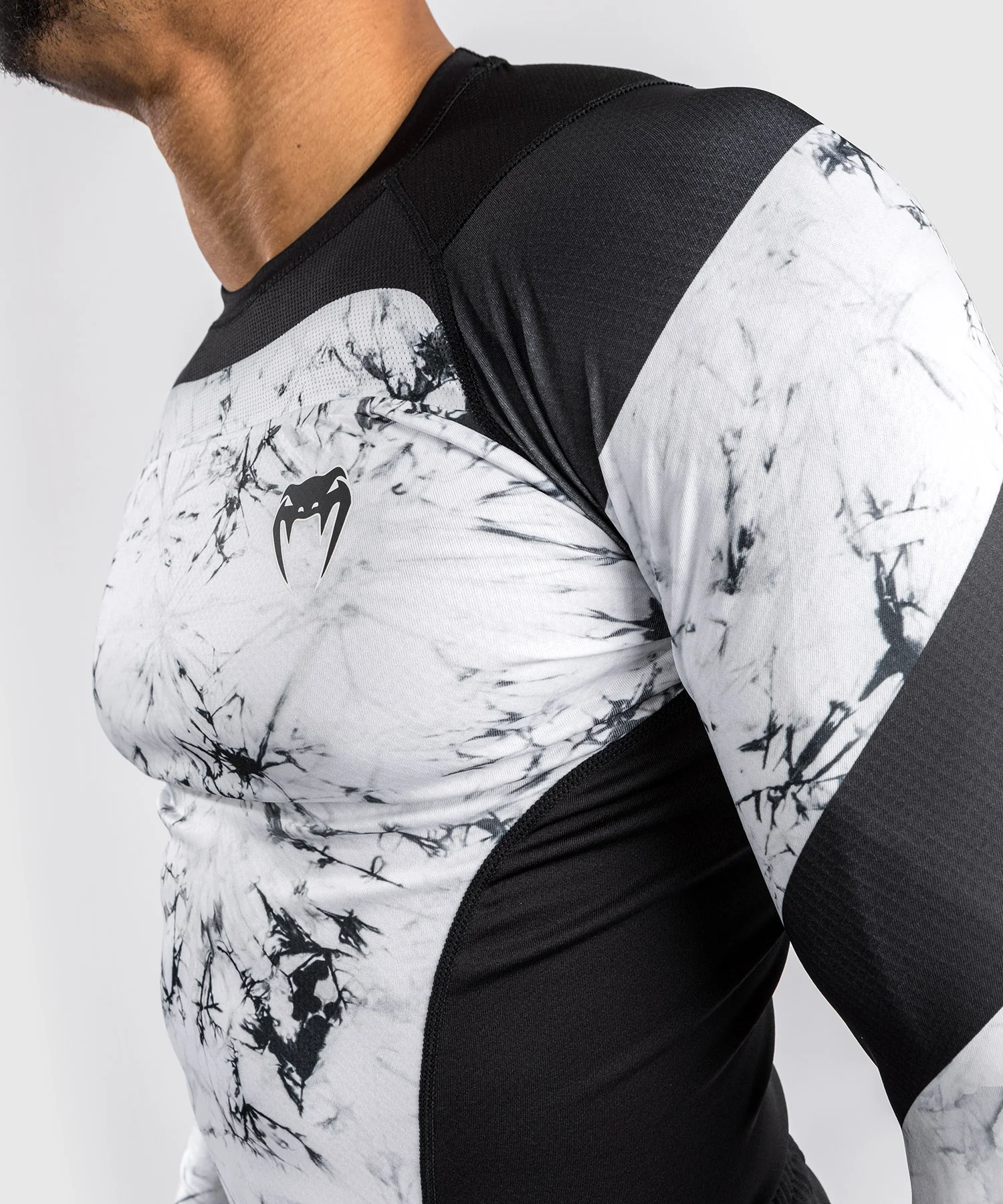 Camiseta de compresión Venum G-Fit Marble - Manga larga - Mármol - Image 4