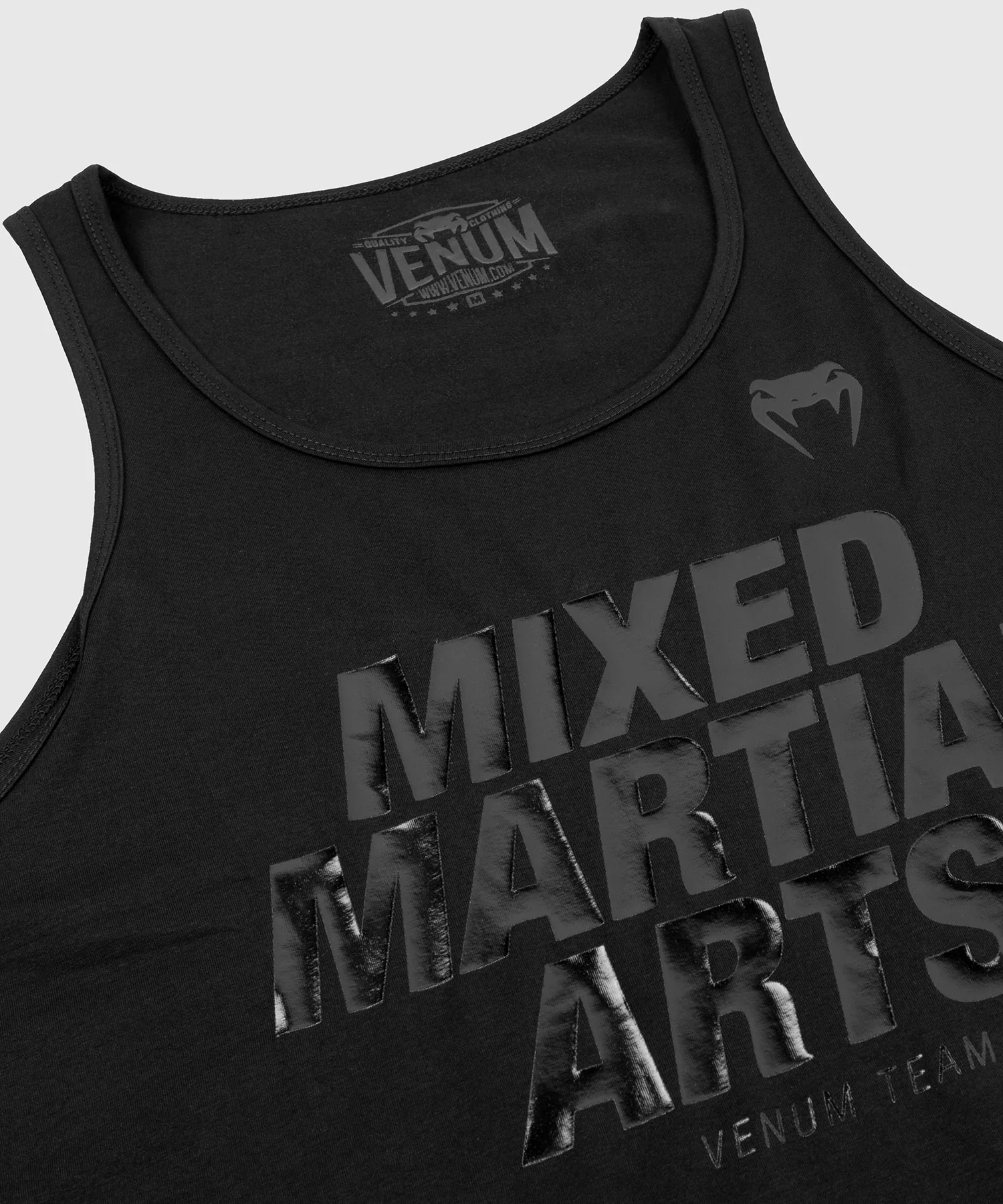 Camiseta de tirantes MMA VT de Venum - Negro/Negro - Image 4
