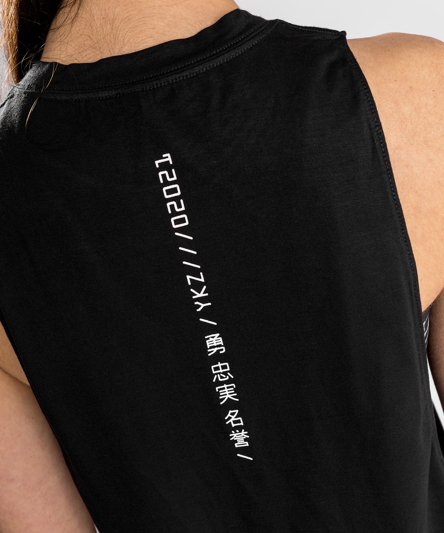 Camiseta de tirantes Venum YKZ21 - Para mujer - Negro/Blanco - Image 7