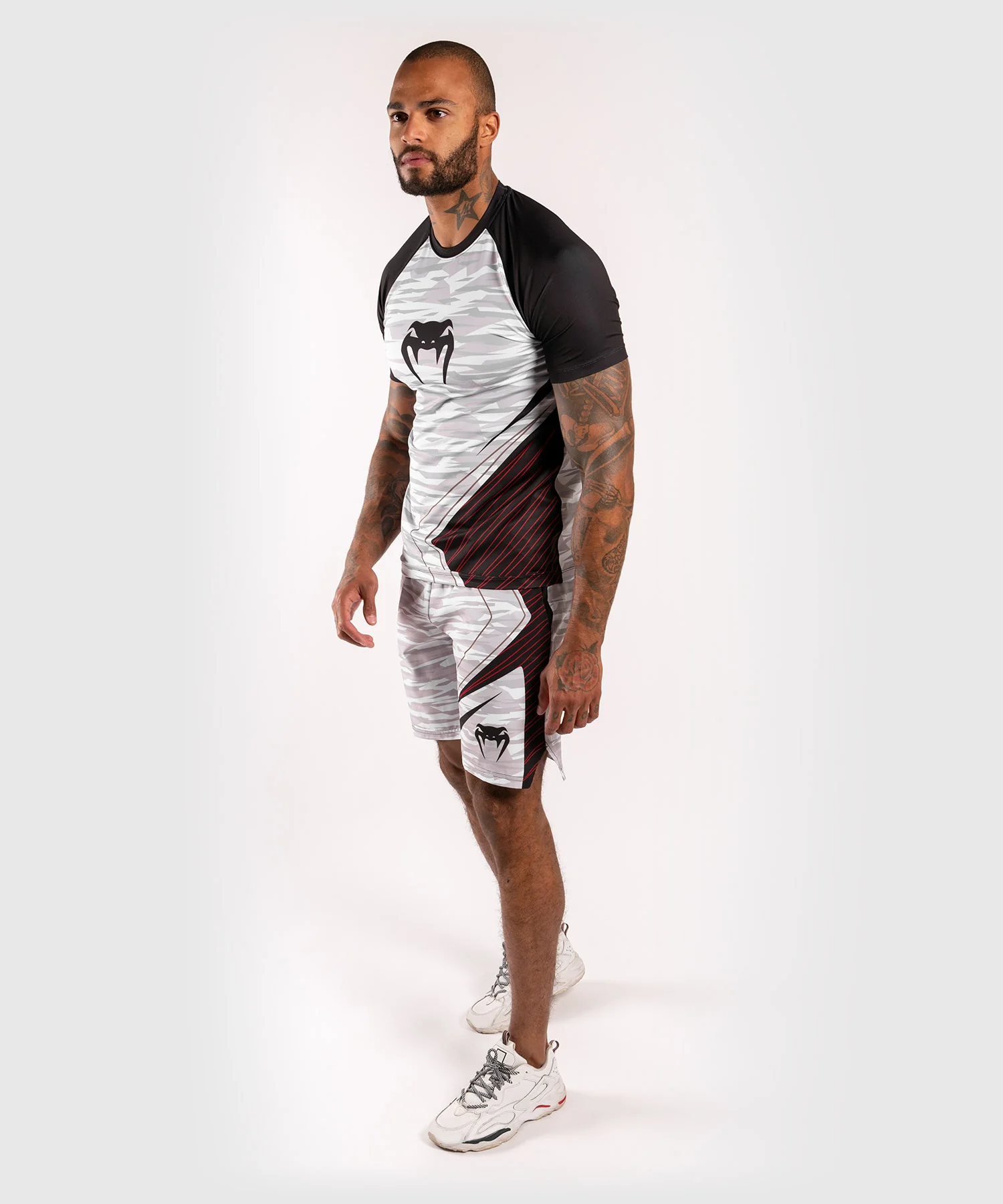 Camiseta Dry-Tech Venum Contender 5.0 - White/Camo - Image 7