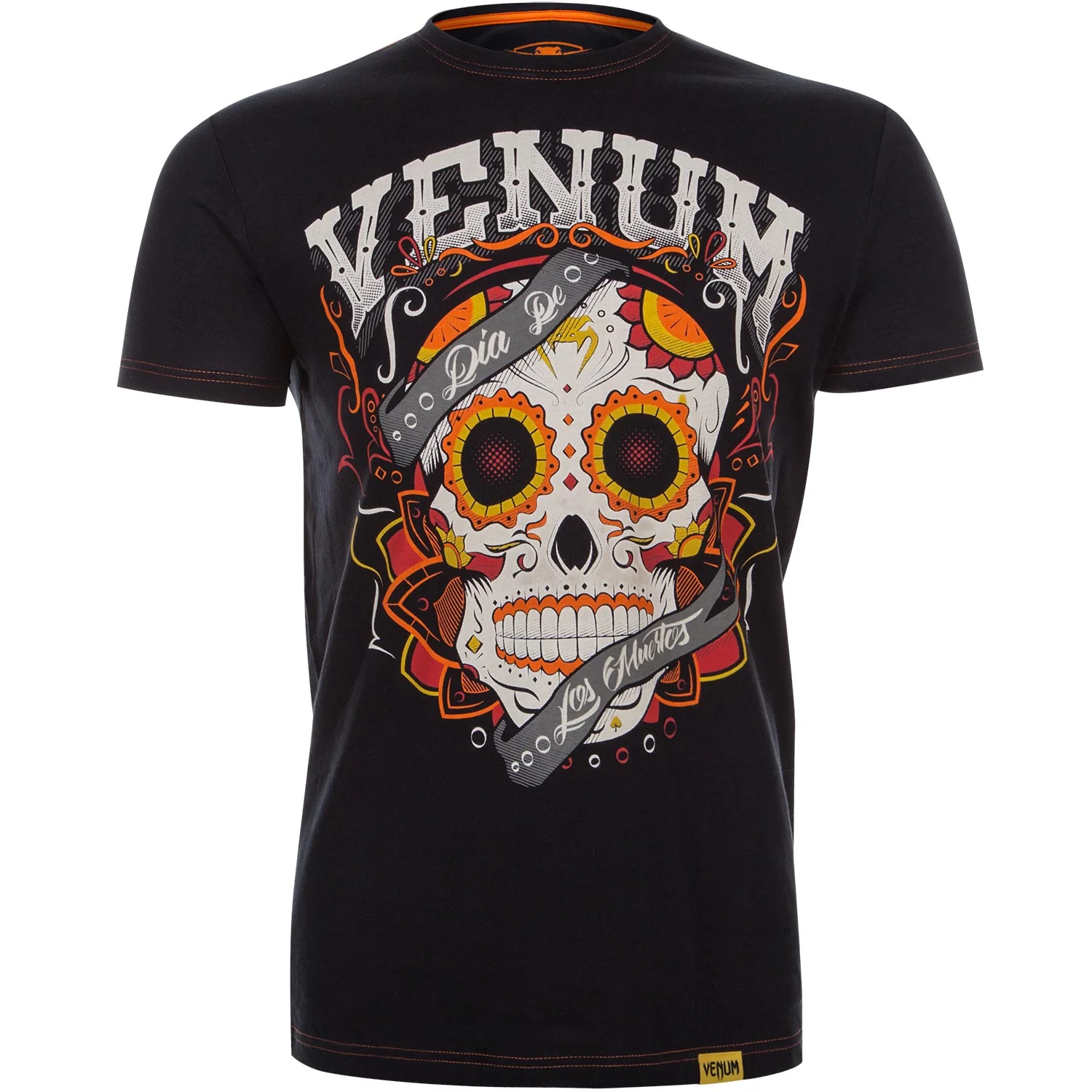 Camiseta Santa Muerte - Negro