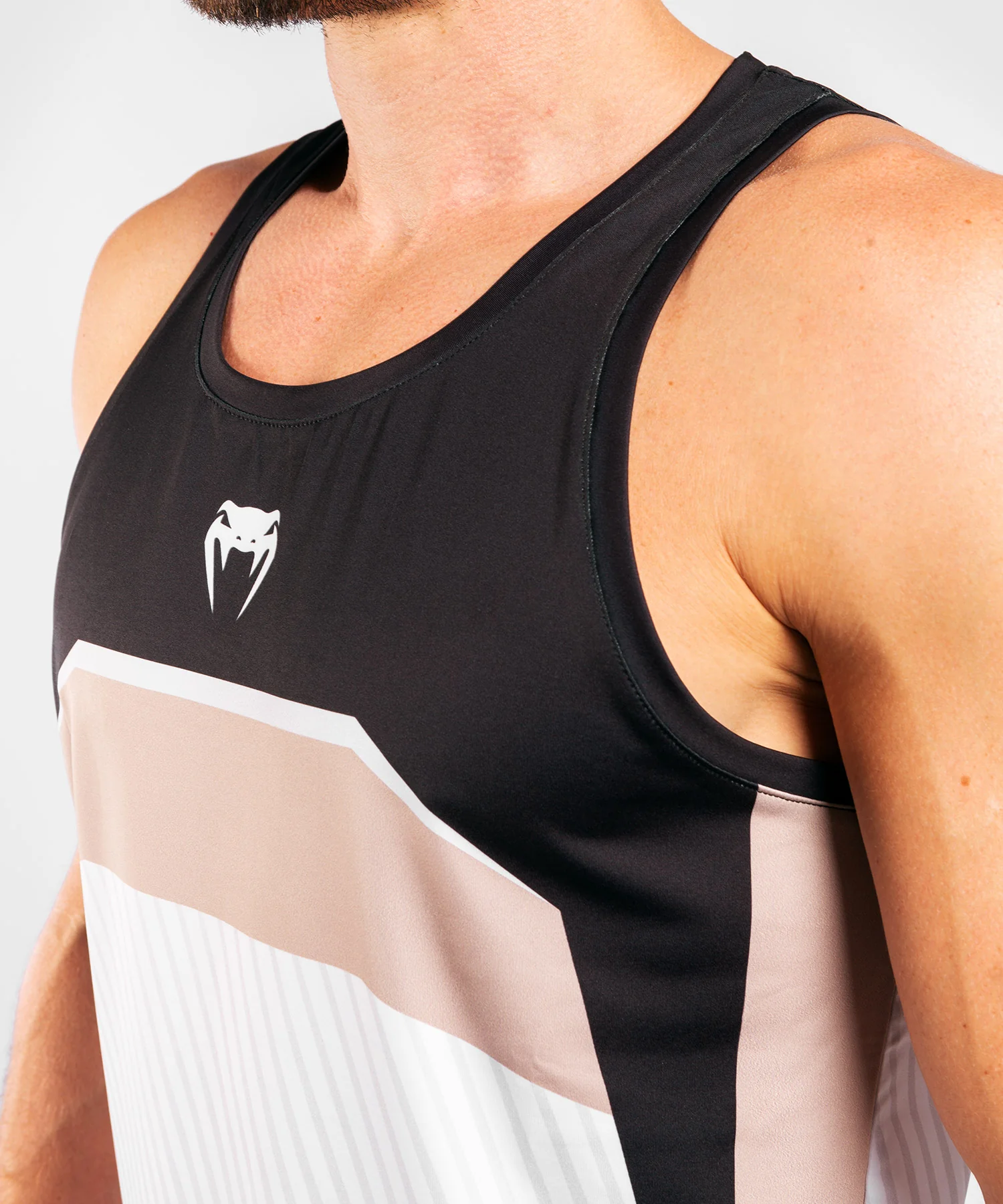 Camiseta sin Manga Dry tech Venum Fidji - Blanco - Image 5