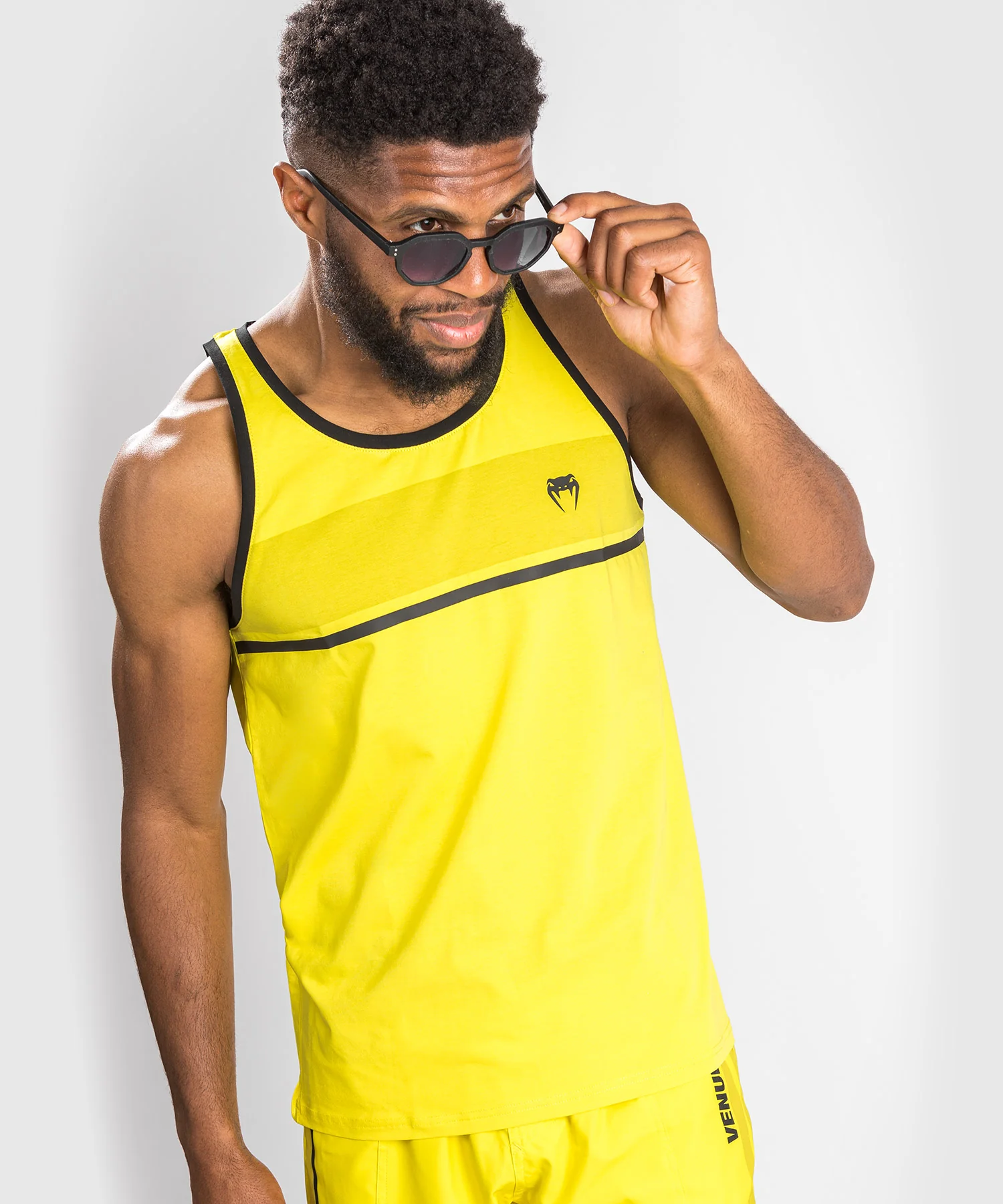 Camiseta sin Manga Venum Bali - Amarillo - Image 2