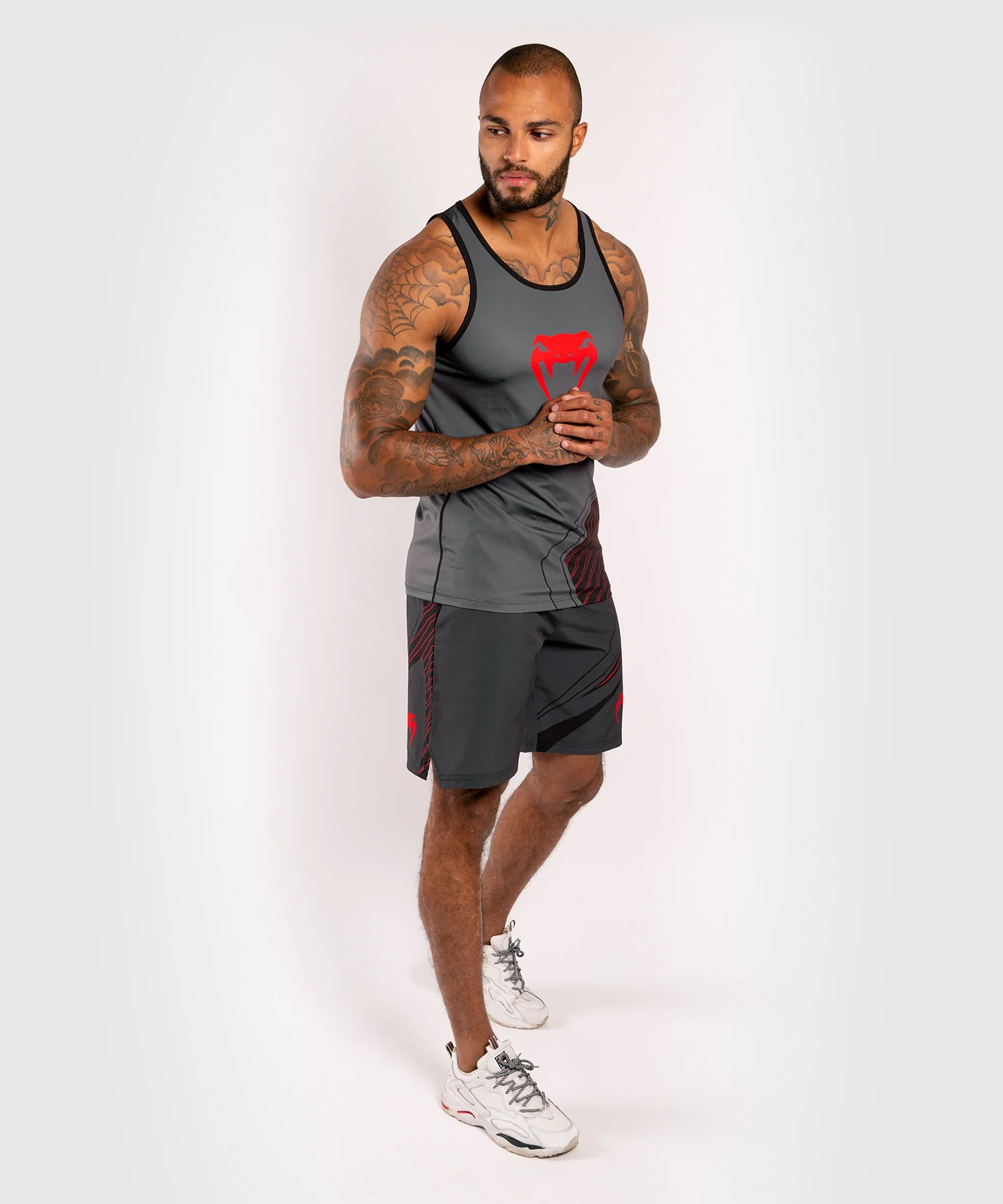 Camiseta sin mangas Dry-Tech Venum Contender 5.0 - Negro/Rojo - Image 7