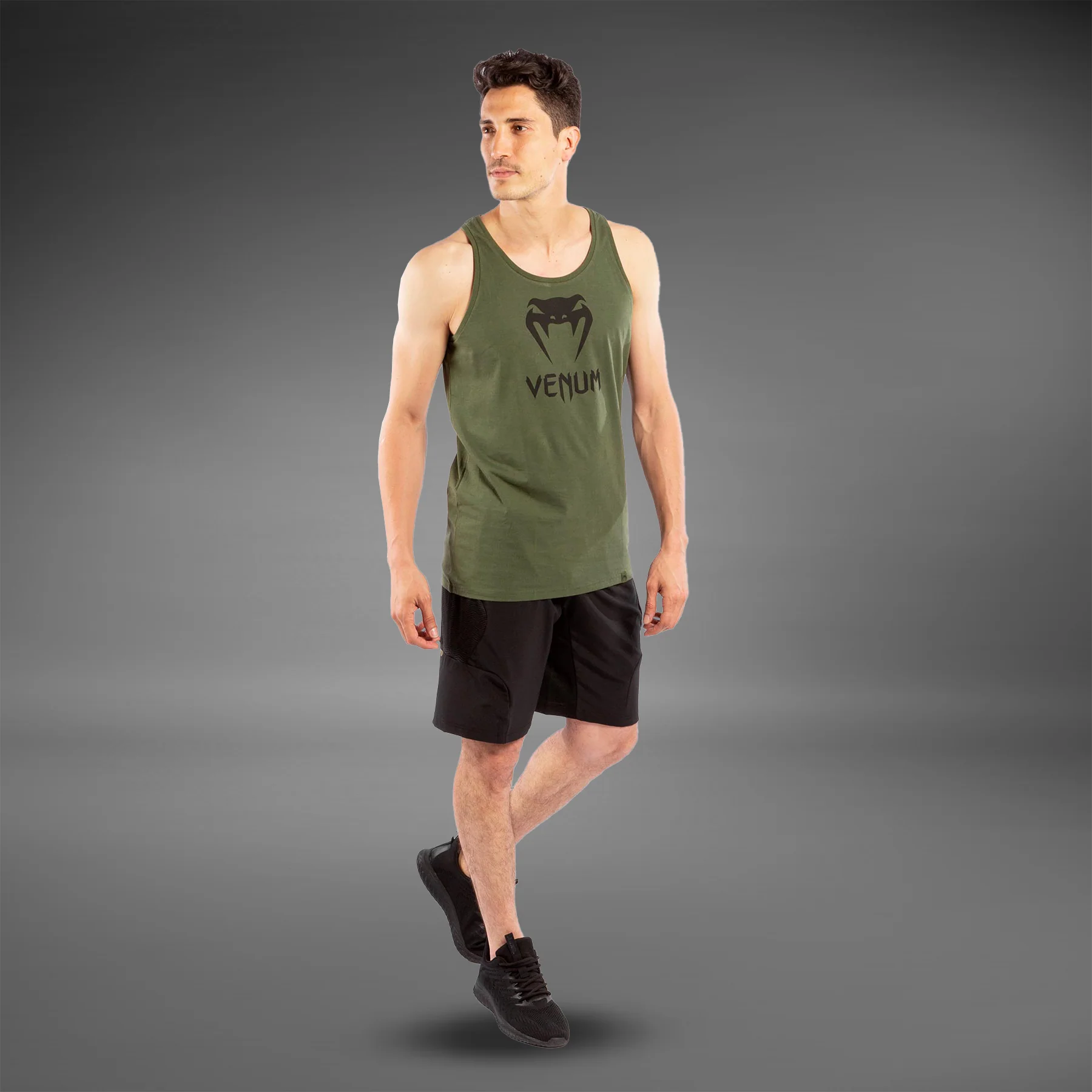 Camiseta sin mangas Venum Classic - Caqui - Image 6