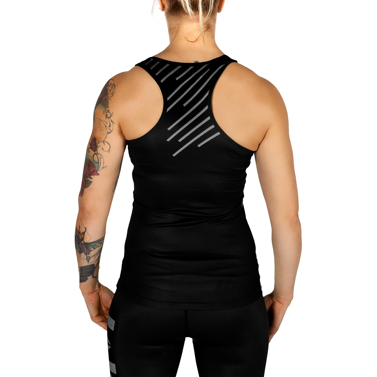 Camiseta sin Mangas Venum Power - Gris/Negro - Image 3
