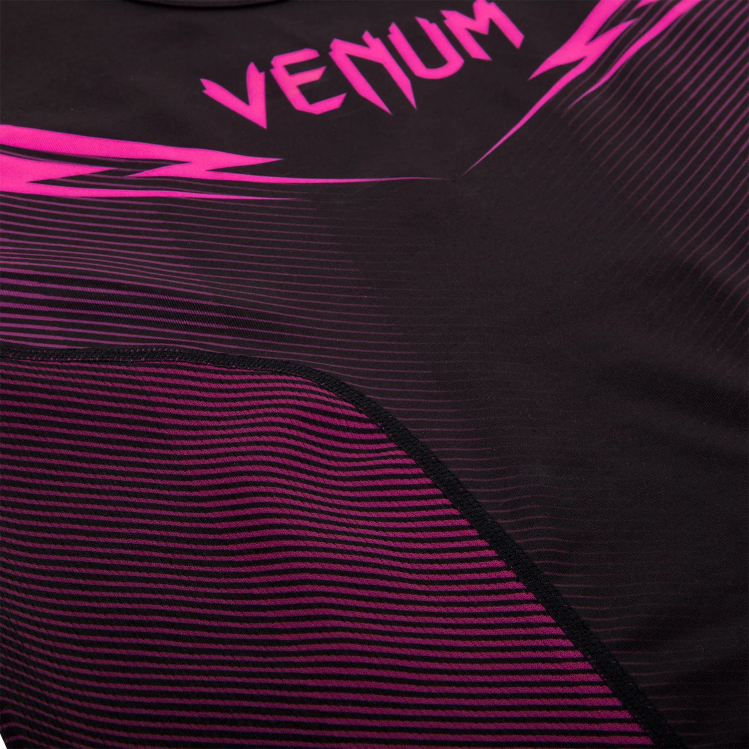 Camiseta sin Mangas Venum Razor - Negro/Rosa - Image 5