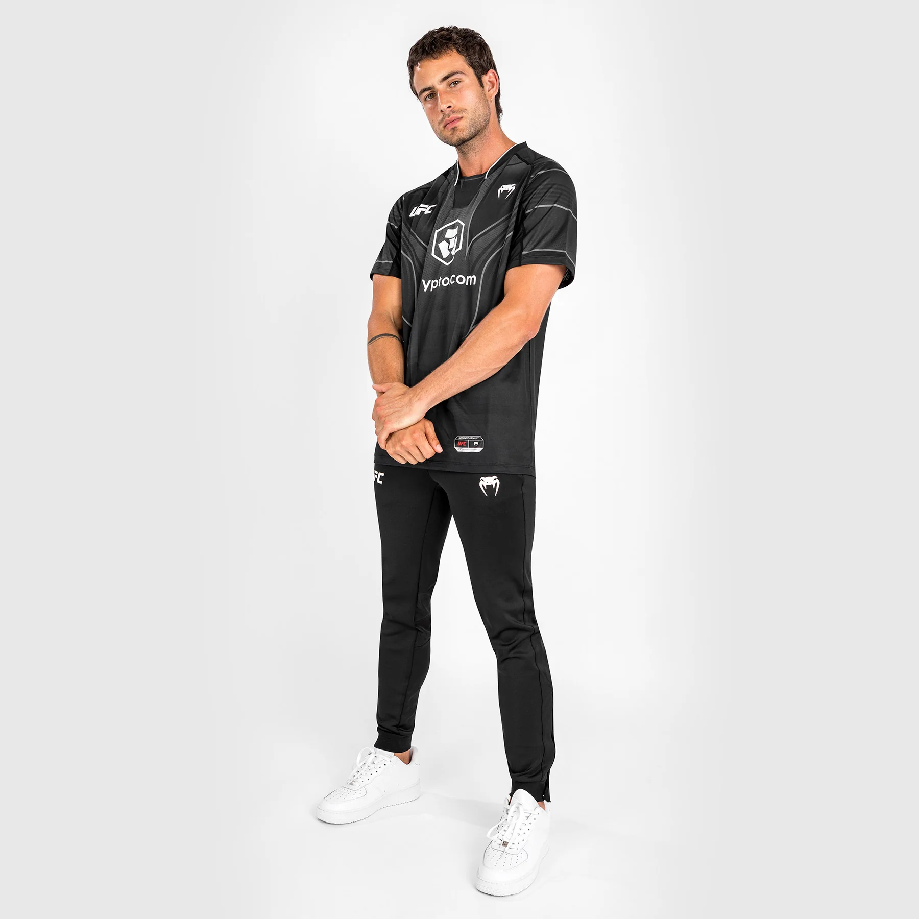 Camiseta UFC Venum Authentic Fight Night 2.0 para hombre - Negra - Image 3