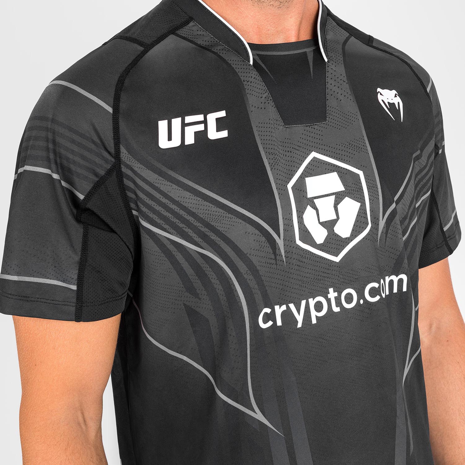 Camiseta UFC Venum Authentic Fight Night 2.0 para hombre - Negra - Image 6