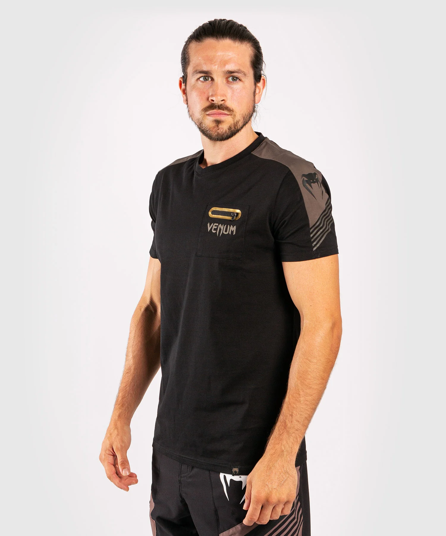 Camiseta Venum Cargo - Negro/Gris - Image 2