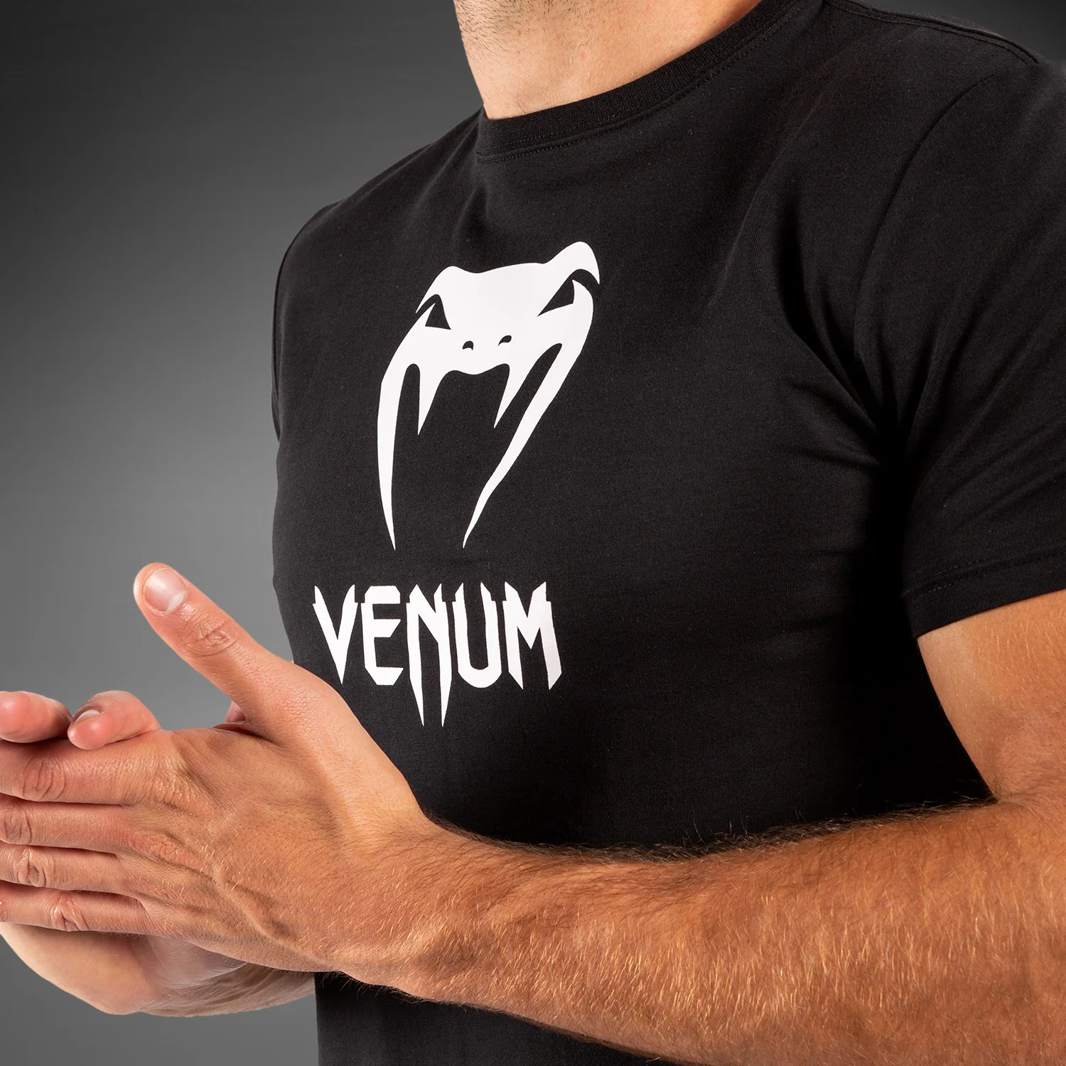 Camiseta Venum Classic – Negro - Image 3