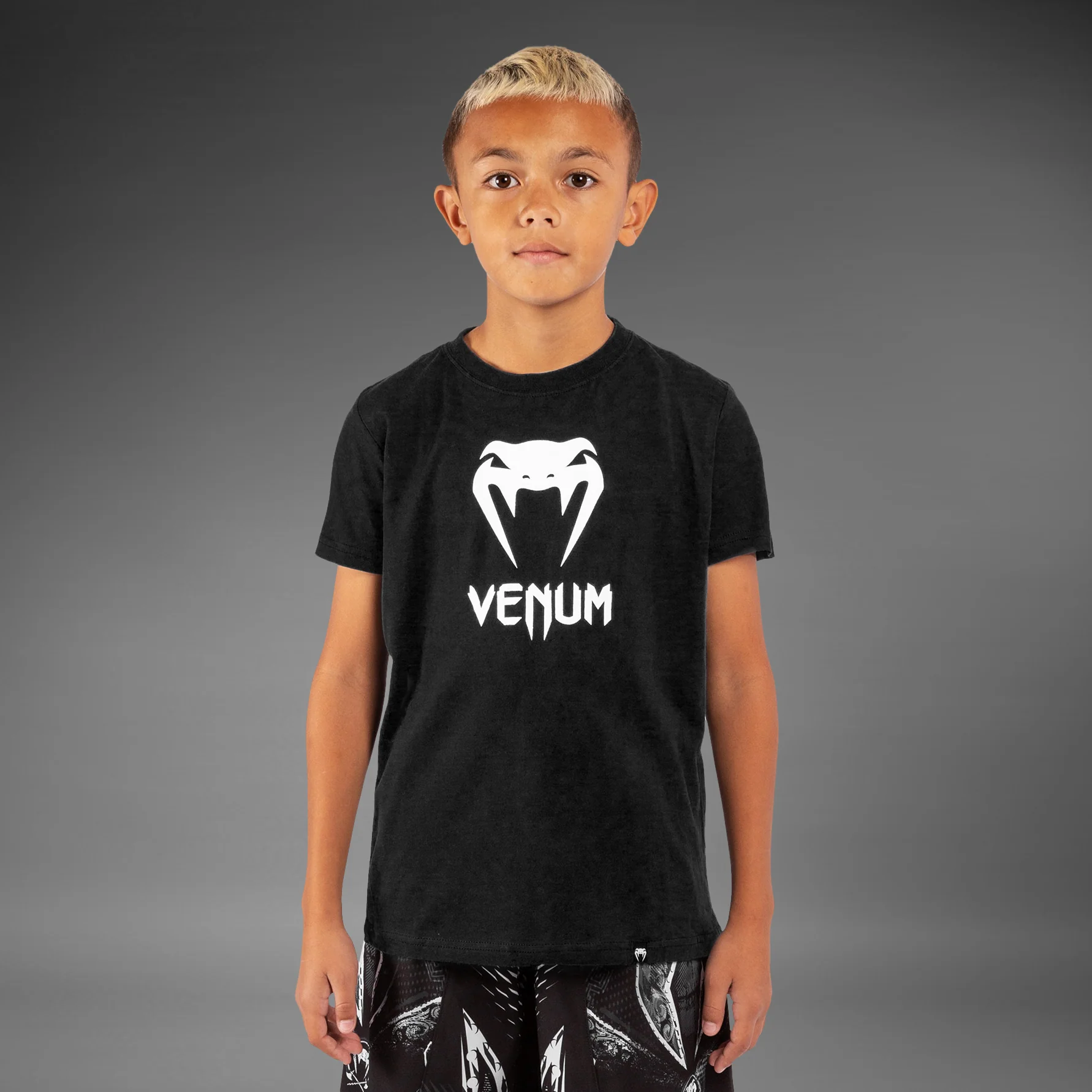 Camiseta Venum Classic - Niños - Negro