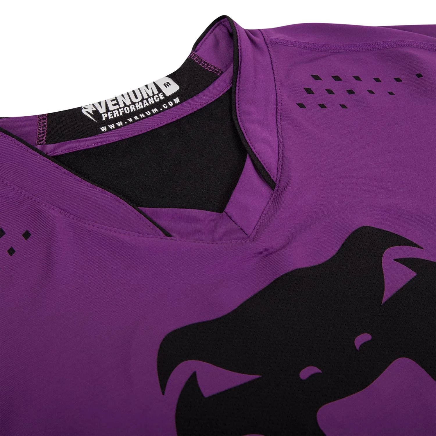 Camiseta Venum Hurricane X Fit™ - Violeta/Negro - Image 10