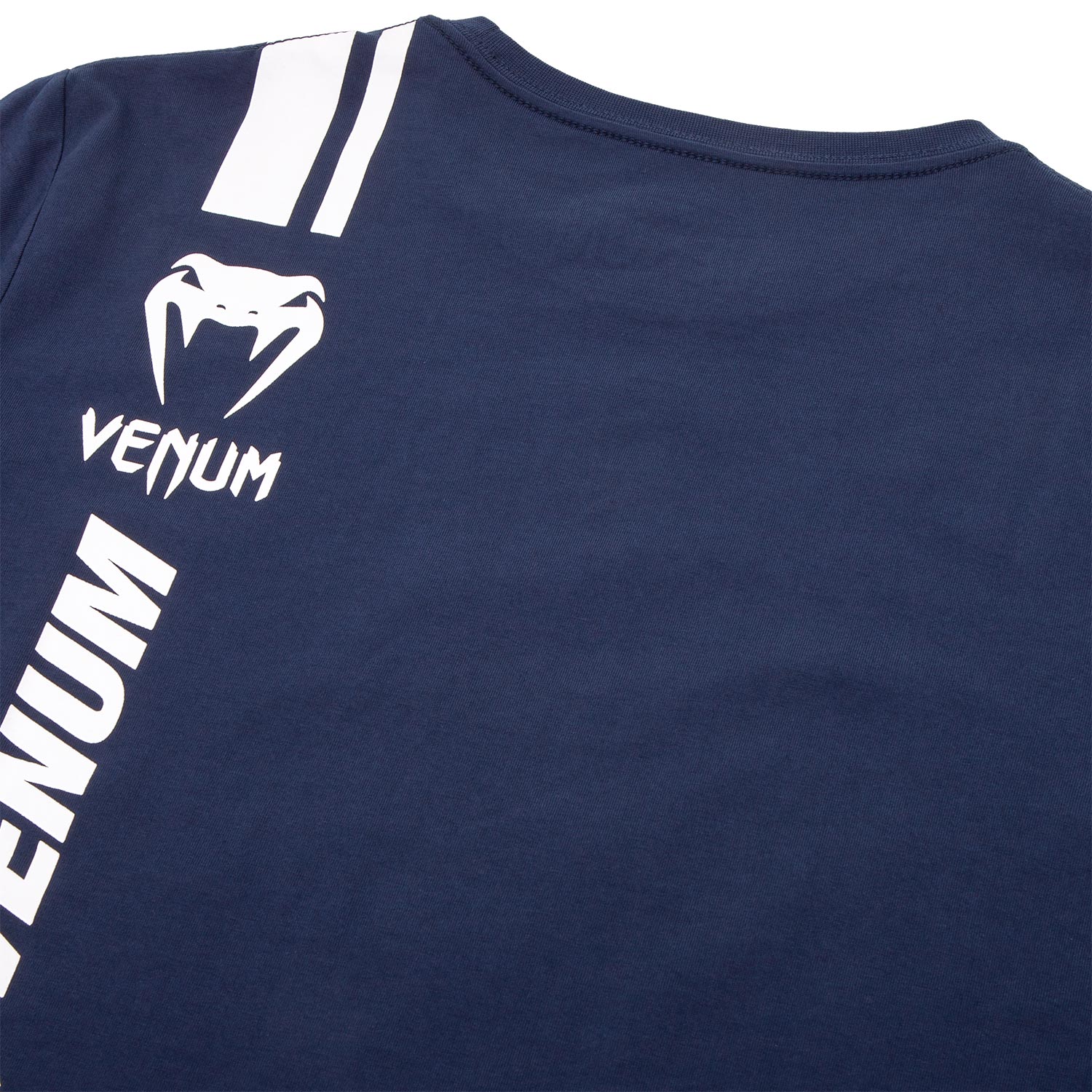 Camiseta Venum Logos - Azul Marino/Blanco - Image 7