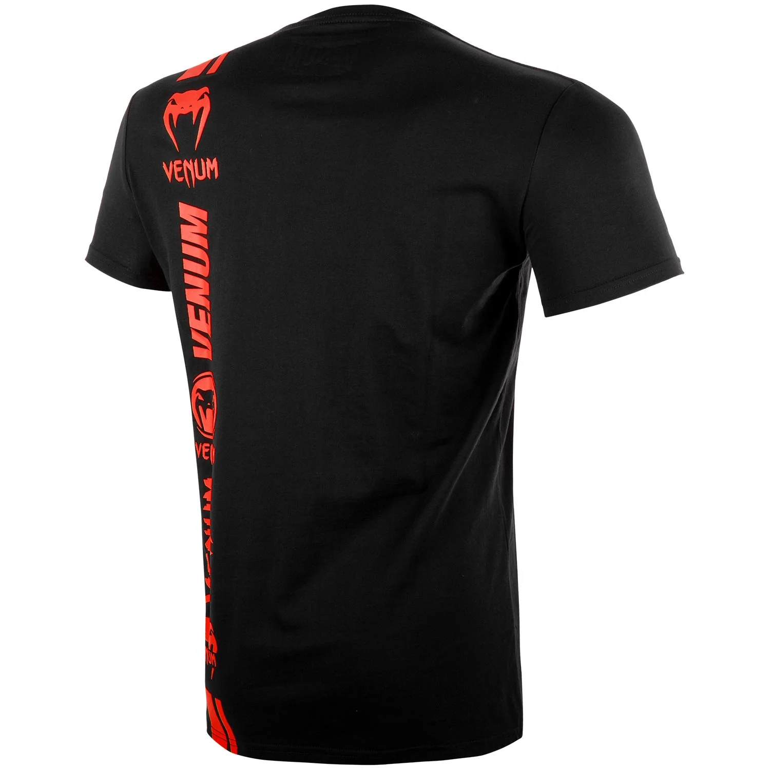 Camiseta Venum Logos - Negro/Rojo - Image 3