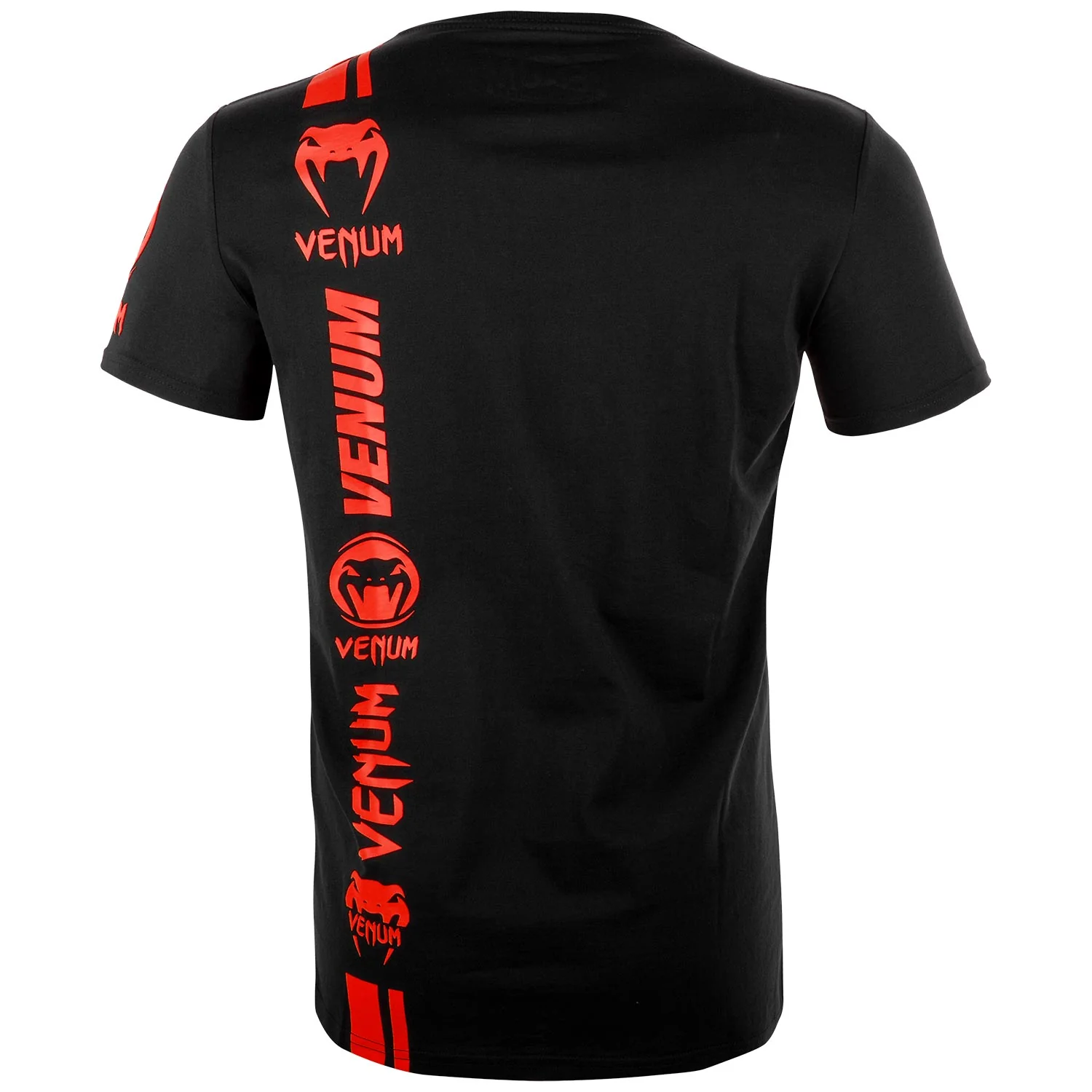 Camiseta Venum Logos - Negro/Rojo - Image 4