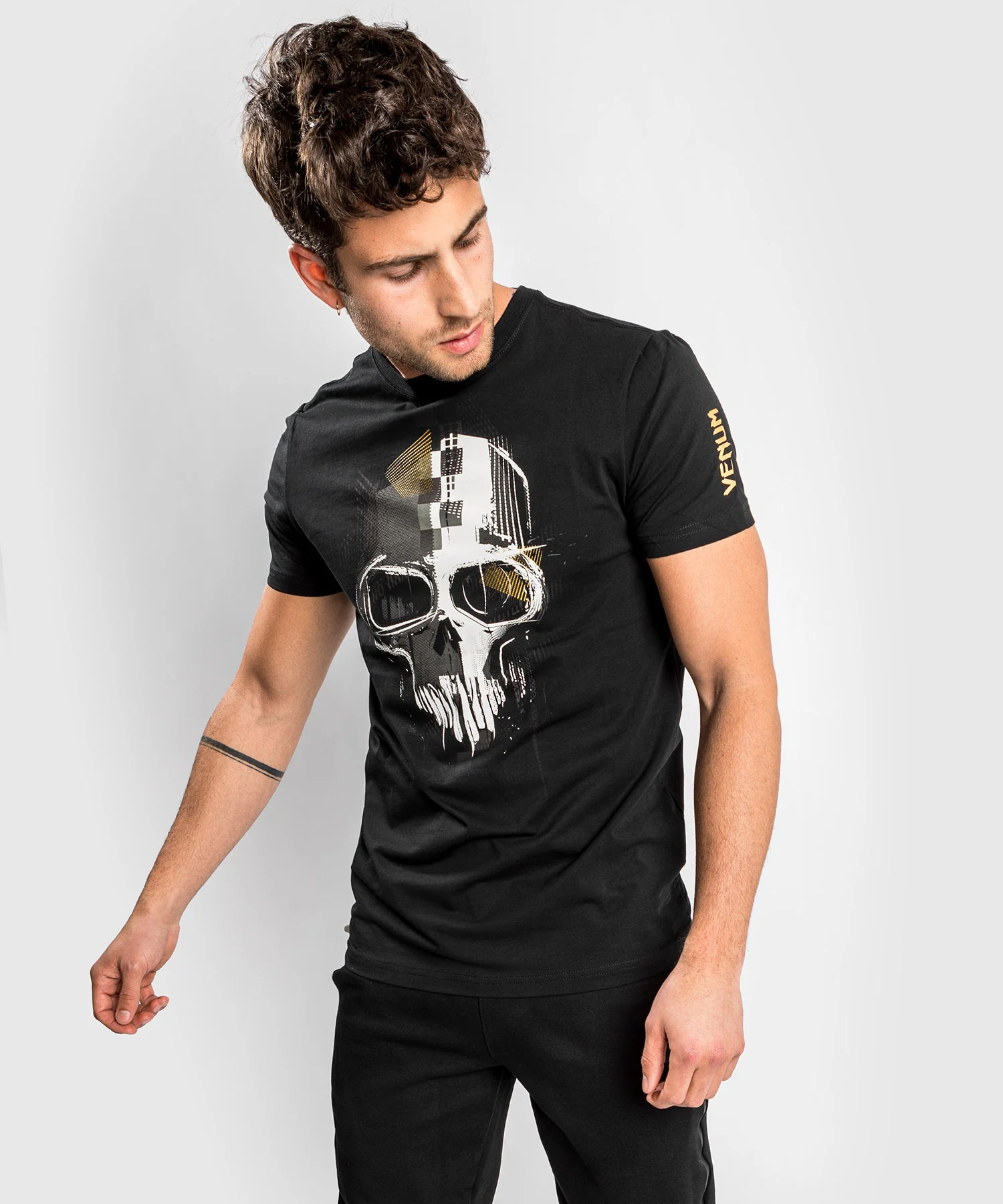Camiseta Venum Skull - Negro - Image 3