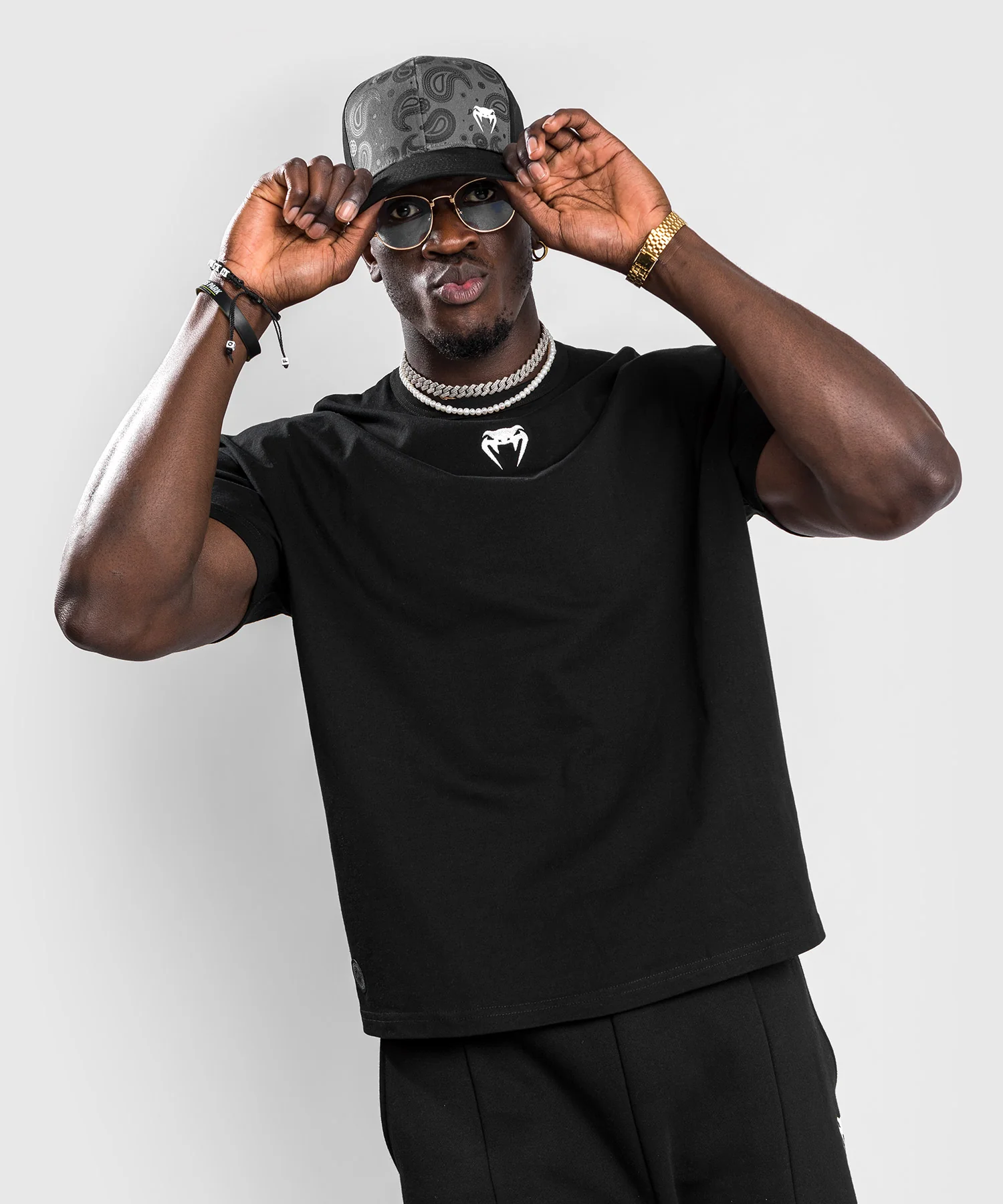 Camiseta Venum Vortex XL - Oversize - Negro - Image 2