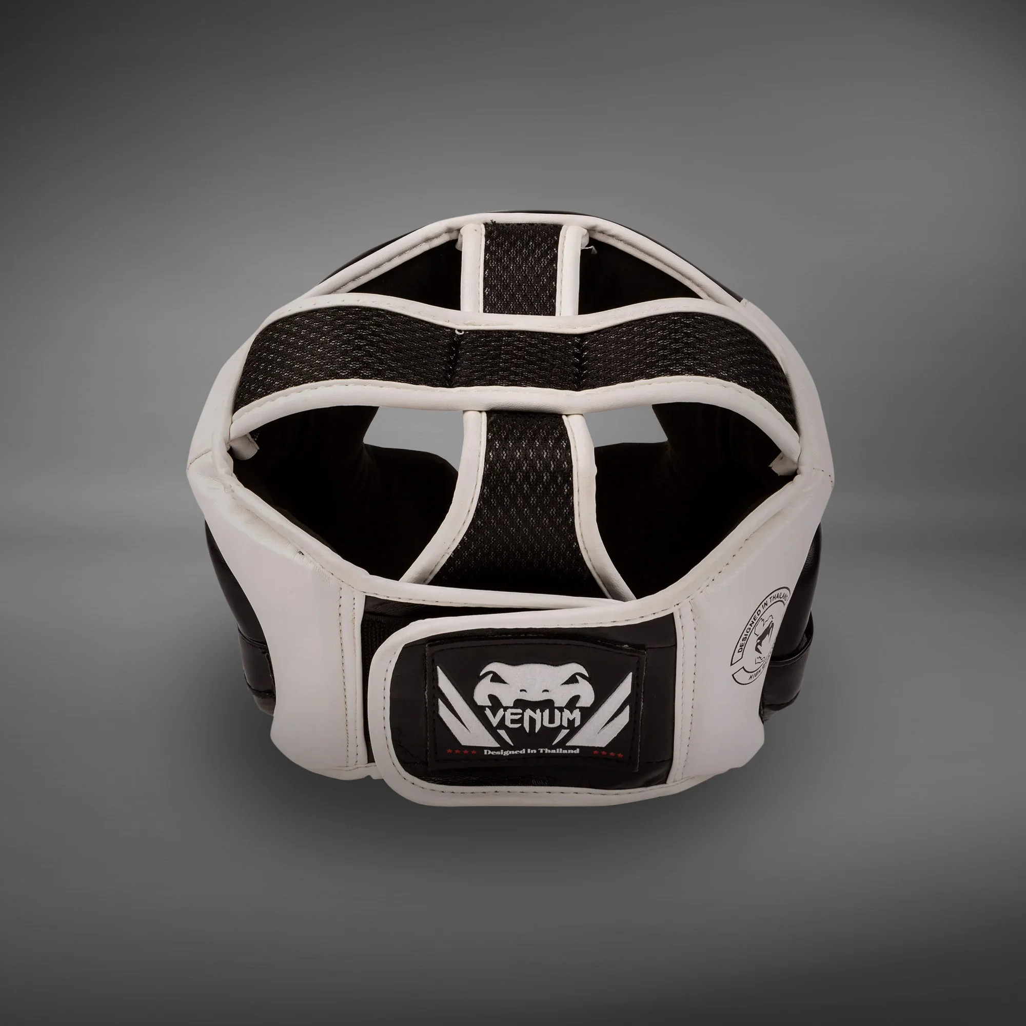 Casco de boxeo Venum Challenger - PARA NIÑOS - Blanco/Negro - Image 2