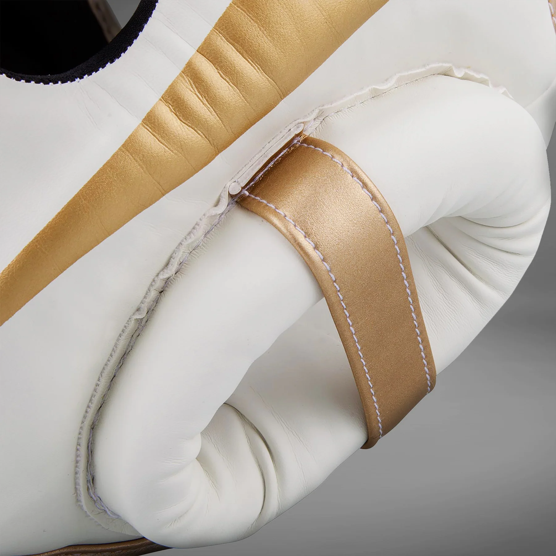 Casco Venum Elite - Blanco/Oro - Image 6