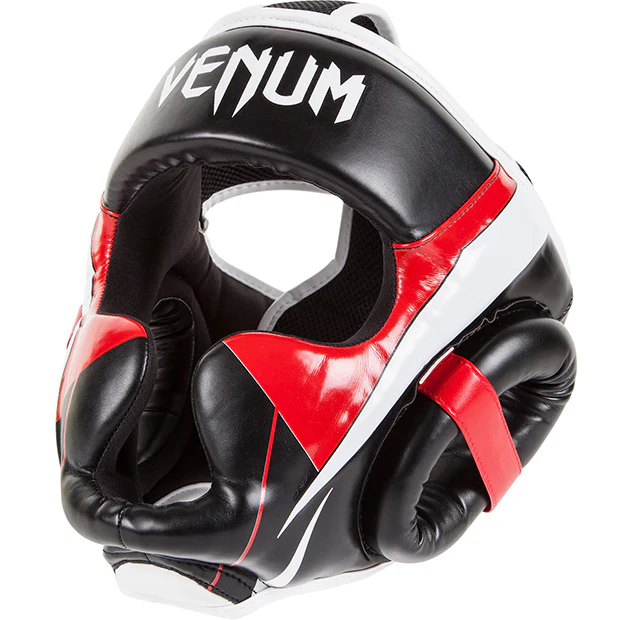 Casco Venum Elite - Negro/Rojo/Blanco - Image 2