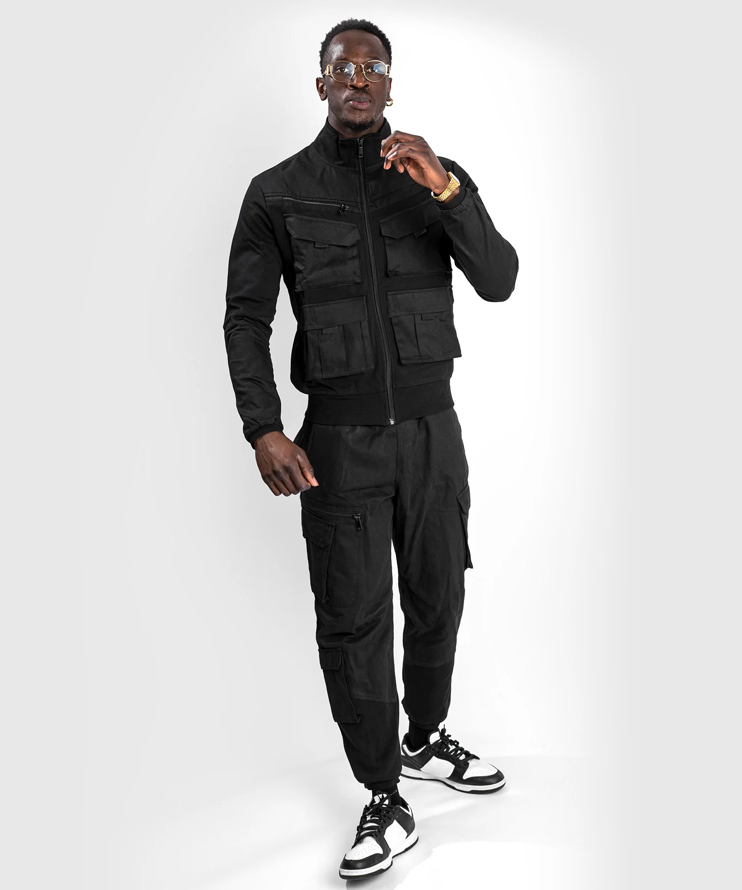 Chaqueta con Cremallera Venum Cargo - Negro - Image 2