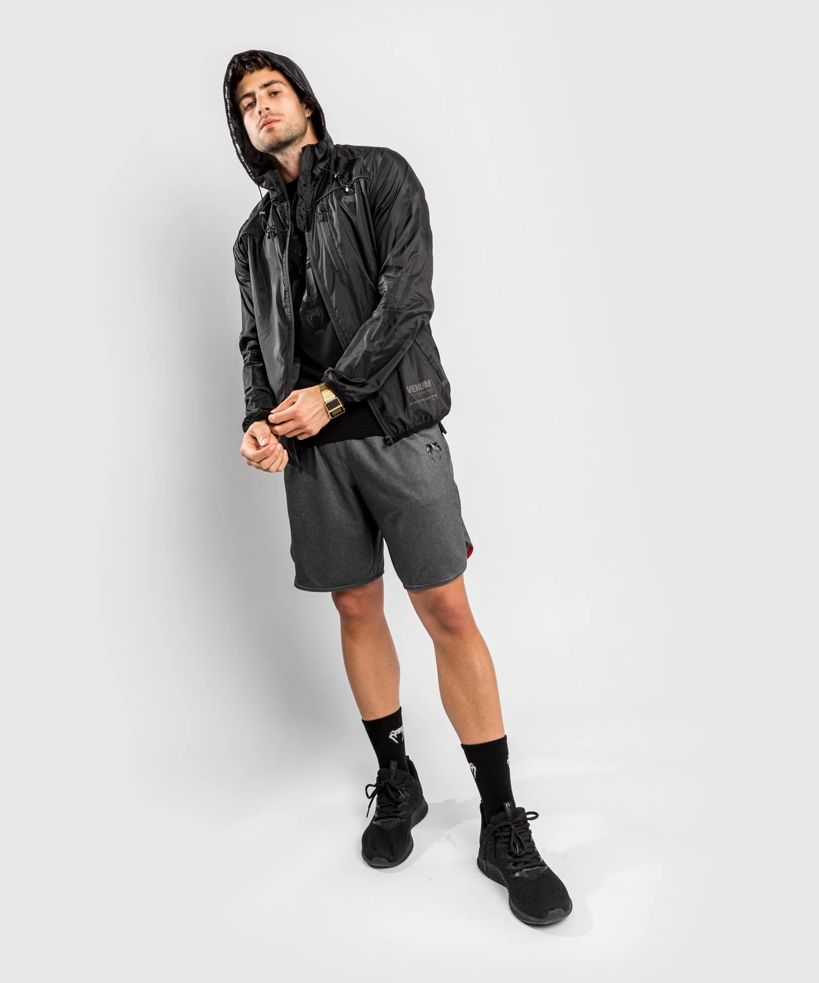 Chaqueta cortavientos Venum Tempest 2.0 - Negro - Image 8