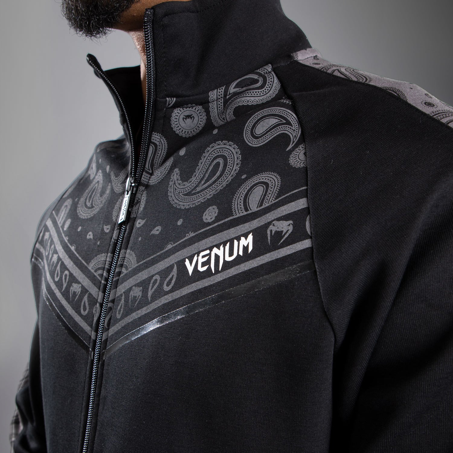 Chaqueta de chándal Venum Cali 34 - Oversize- Negro - Image 6