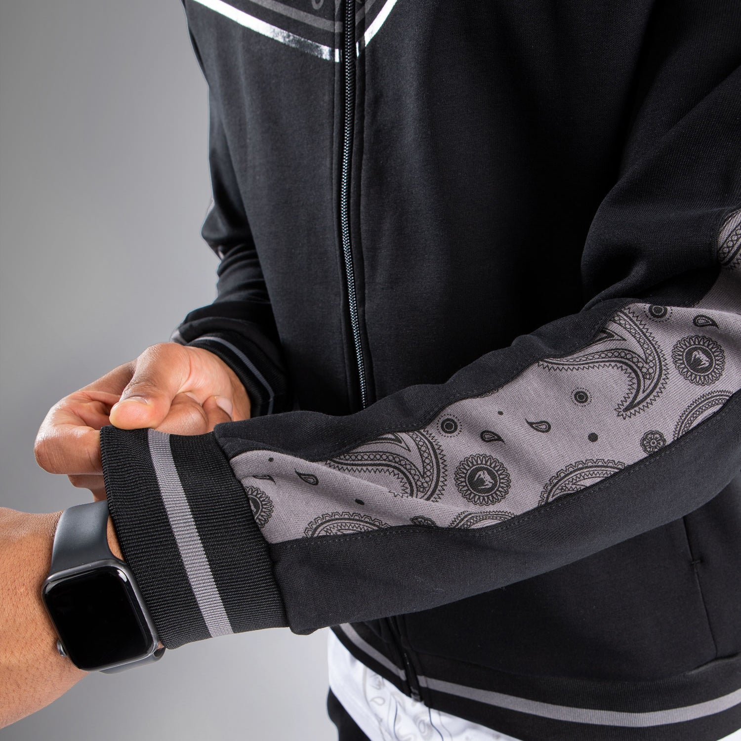 Chaqueta de chándal Venum Cali 34 - Oversize- Negro - Image 7