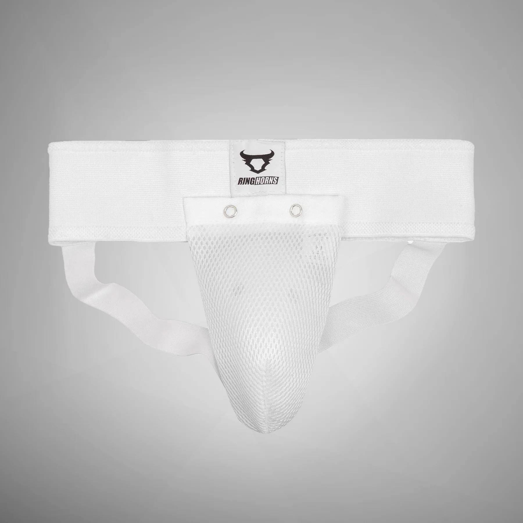 Ringhorns Charger by Venum Kids Coquilla y Porta-Coquilla – Blanco