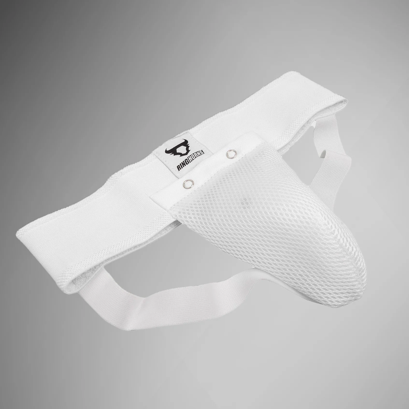 Ringhorns Charger by Venum Kids Coquilla y Porta-Coquilla – Blanco - Image 2