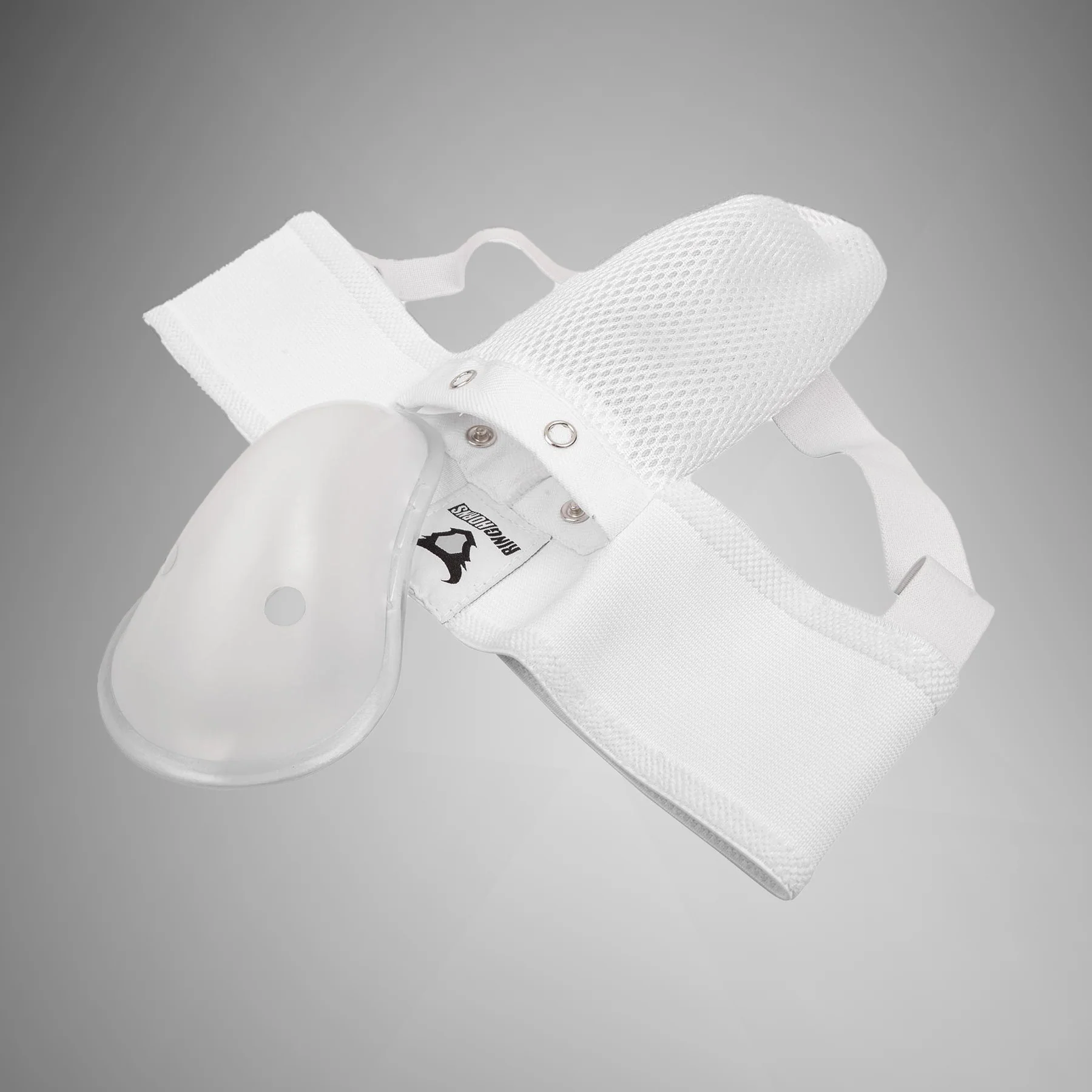 Ringhorns Charger by Venum Kids Coquilla y Porta-Coquilla – Blanco - Image 4