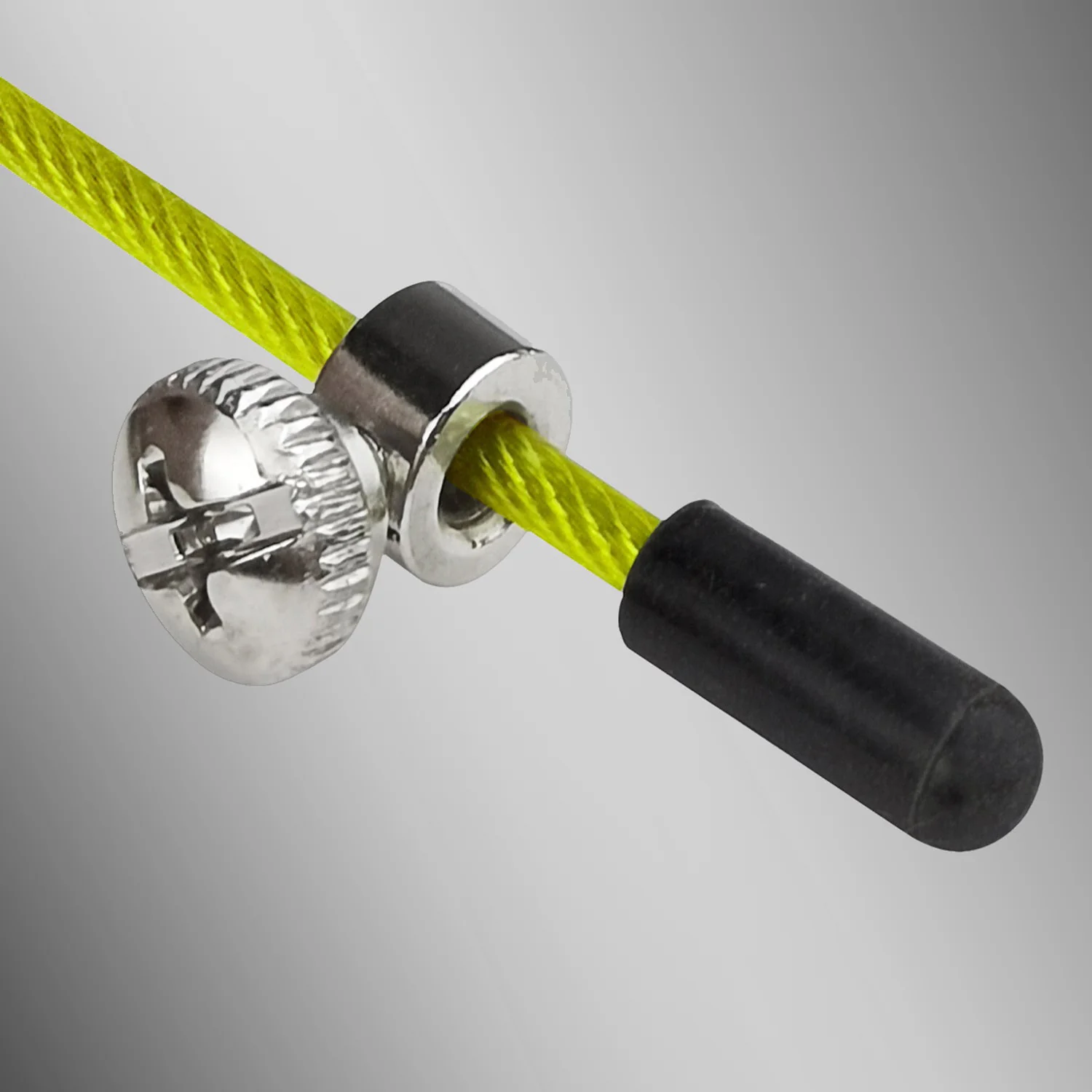 Cuerda de salto Venum Thunder Evo – Negro/Amarillo - Image 3