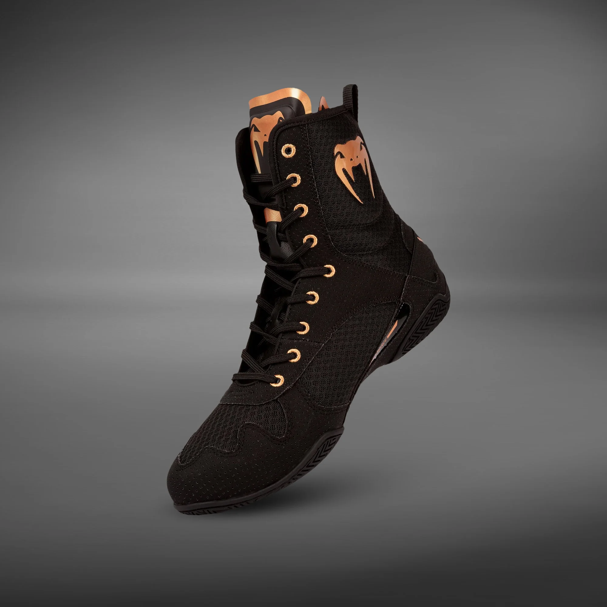 Elite Boxschuhe - Negro/Bronce - Image 2