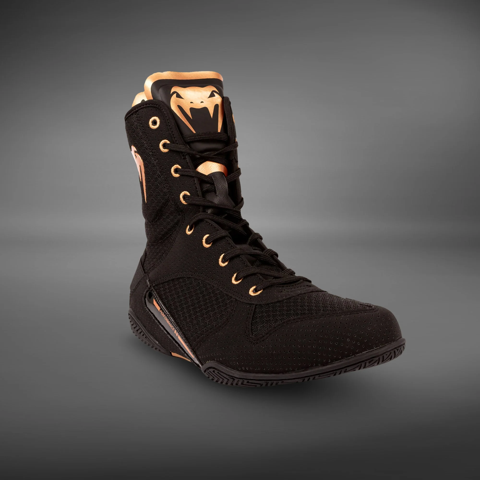 Elite Boxschuhe - Negro/Bronce - Image 7
