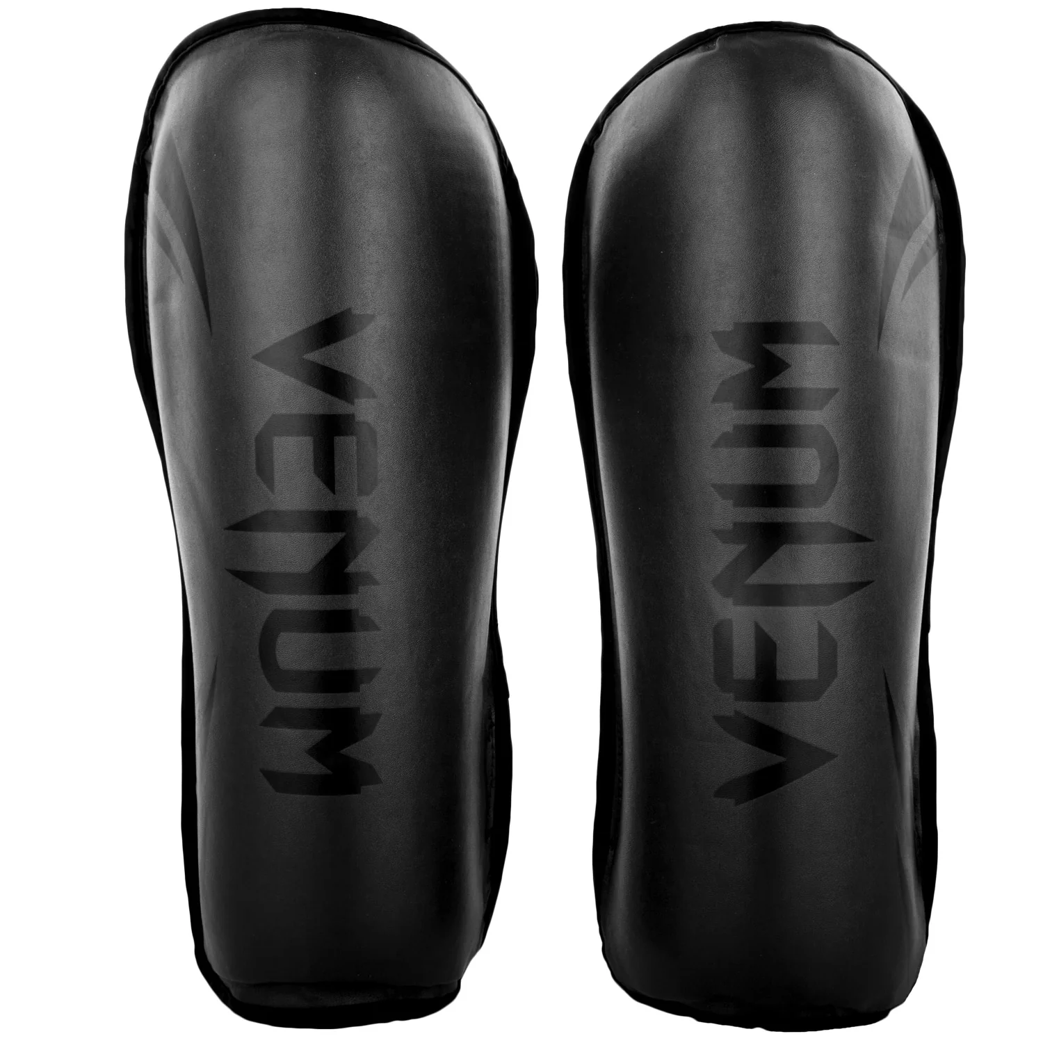 Espinilleras Venum Challenger - Negro/Negro - Image 2