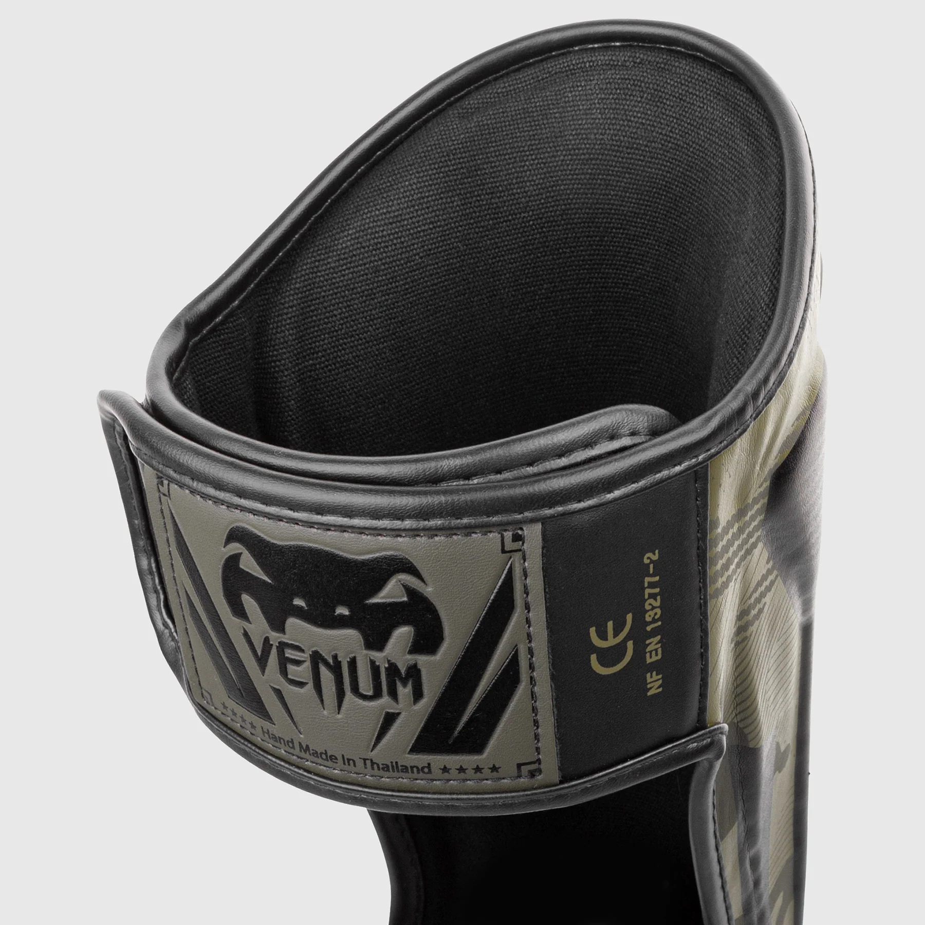 Espinillera Venum Elite - Caqui Camo - Image 4