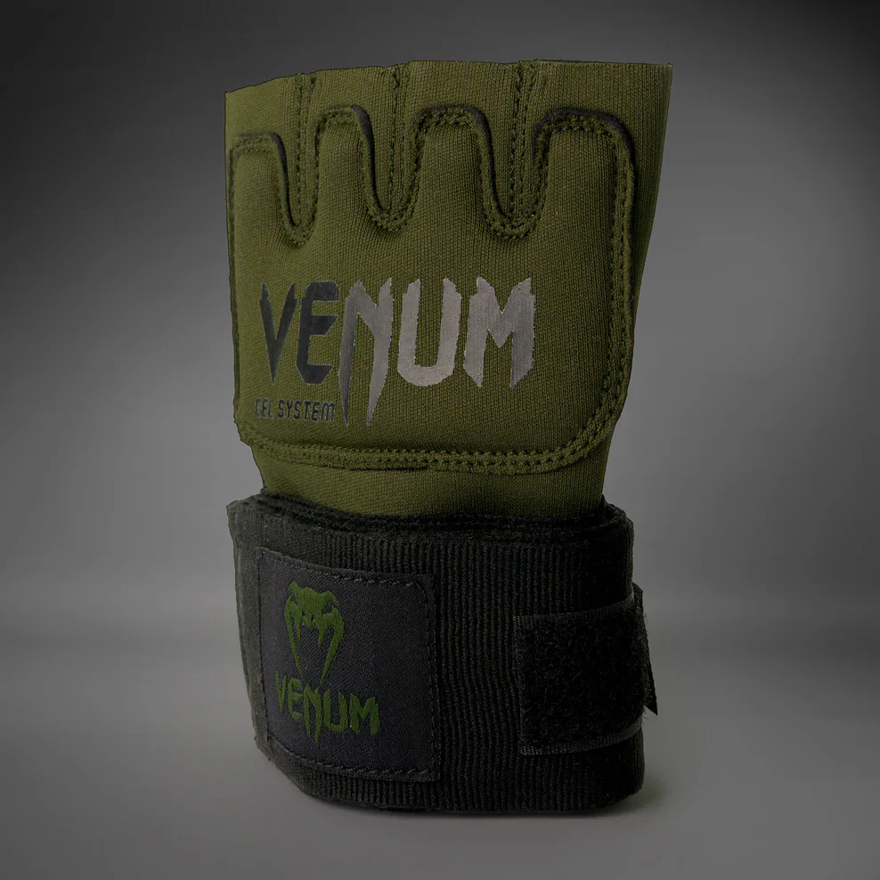 Venum Kontact Gel Guante venda - Kaki/Negro