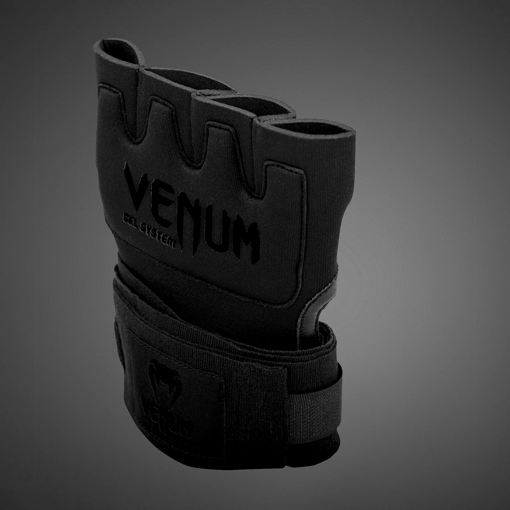 Venum Gel Kontact Guante Venda - Negro/Negro - Image 3