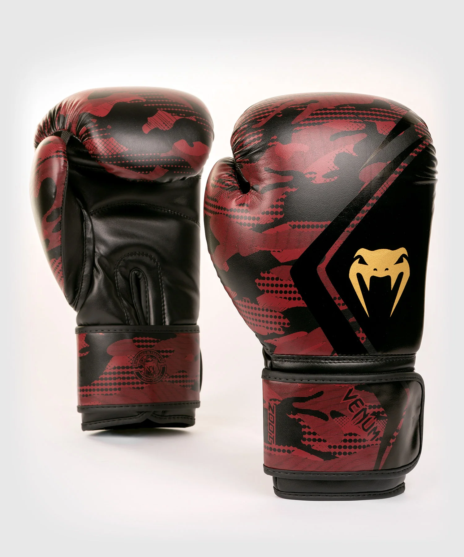 Guantes de boxeo Contender 2.0 Venum Defender - Negro/Rojo
