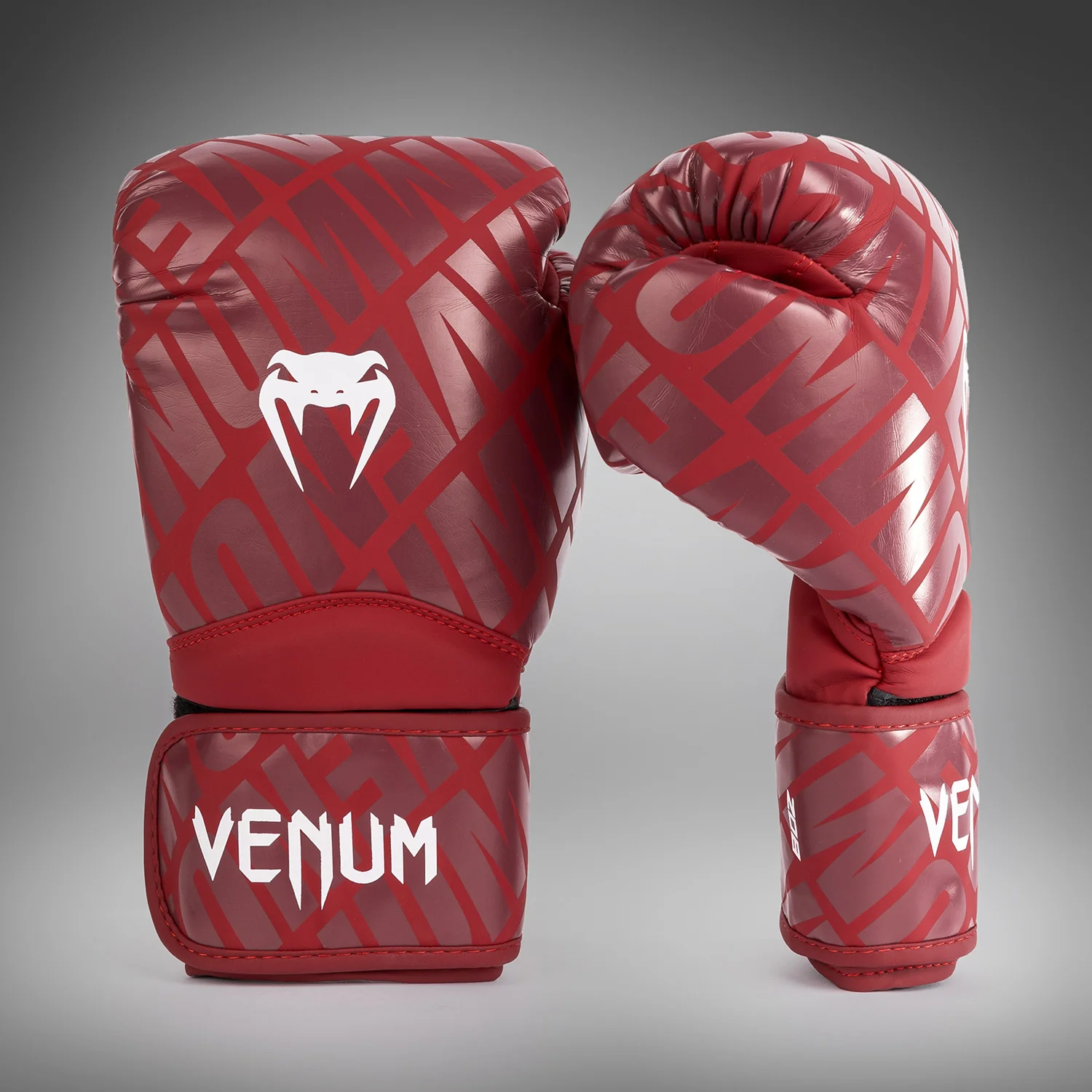 Venum Contender 1.5 XT Guantes de boxeo para niños - Blanco/Burdeos - Image 2