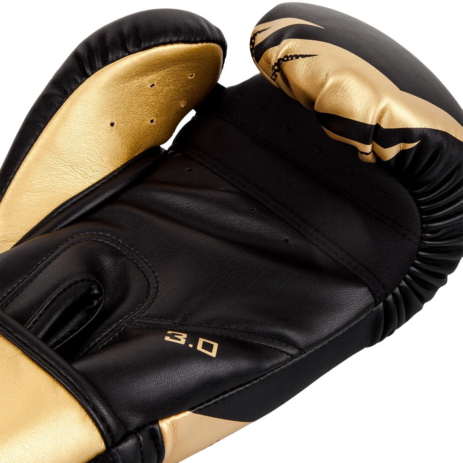 Venum Challenger 3.0 Guantes de Boxeo - Negro/Oro - Image 4