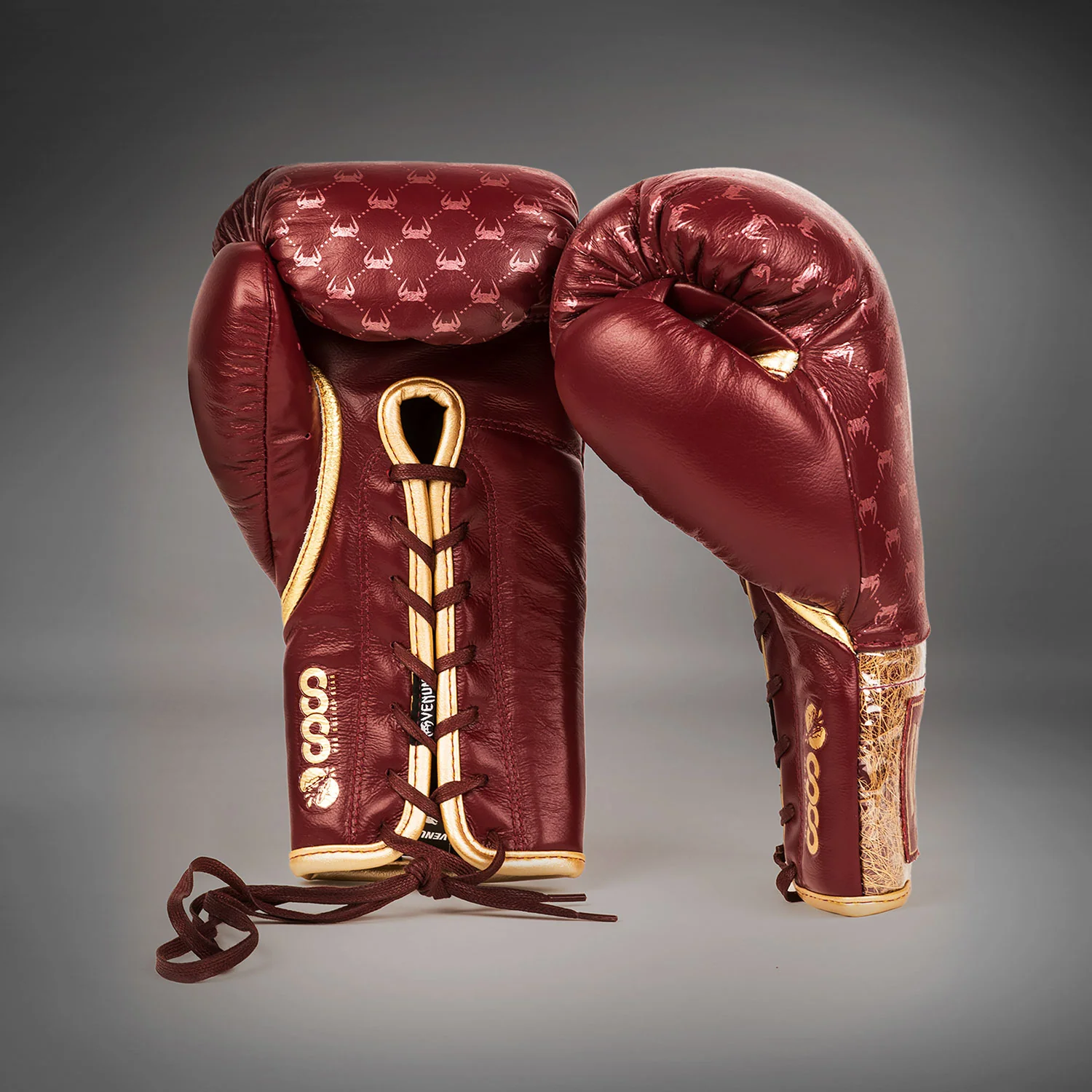 Guantes de boxeo Venum Coco Monogram Pro  - Rojo granate - Image 2