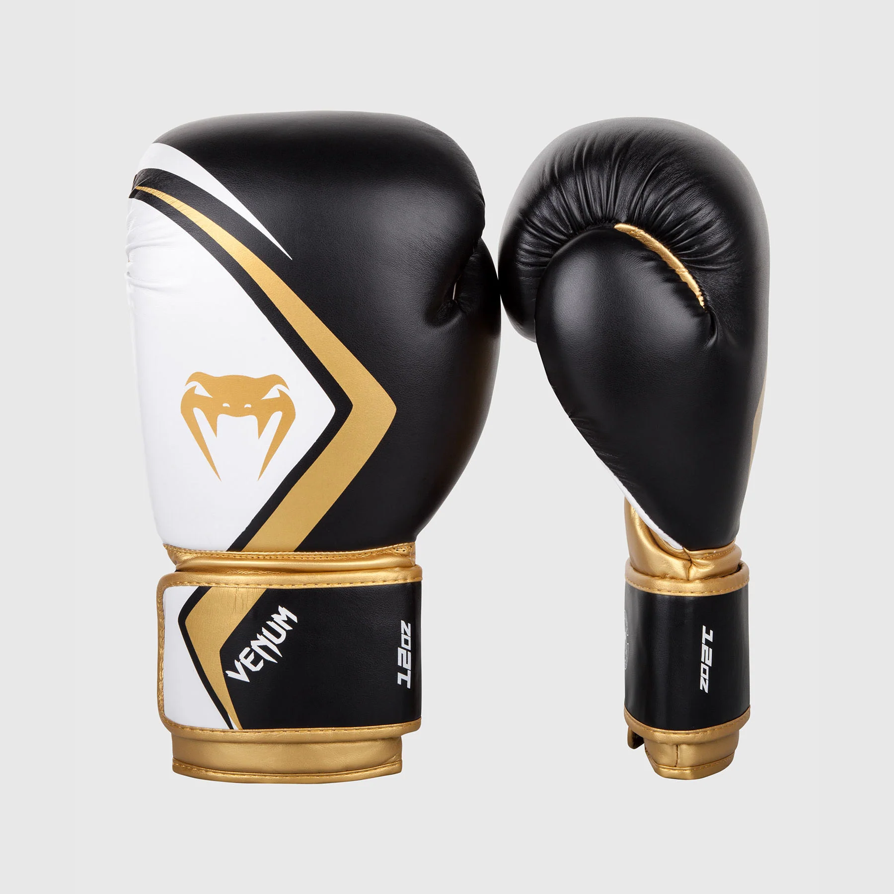 Guantes de boxeo Venum Contender 2.0 - Negro/Blanco-Oro