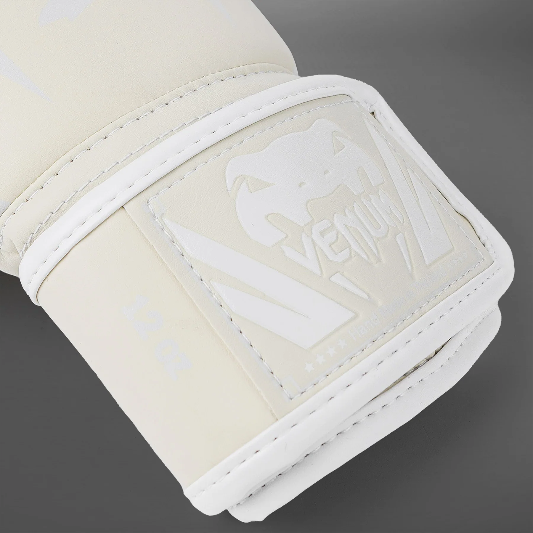 Guantes de Boxeo Venum Elite - Blanco/Marfil - Image 5