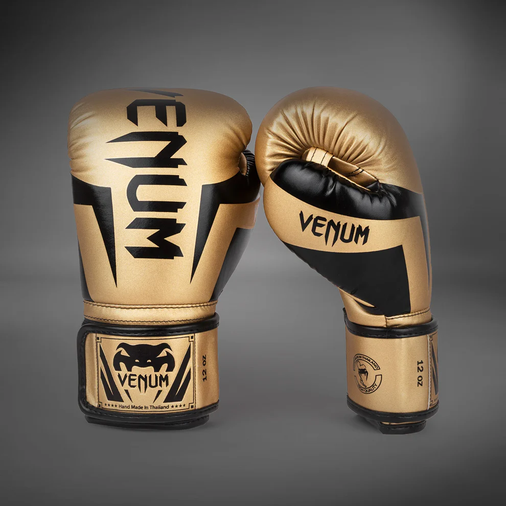 Venum Elite Guantes de boxeo - Oro/Negro - Image 2