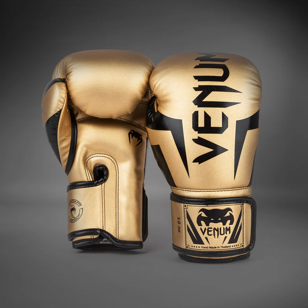 Venum Elite Guantes de boxeo - Oro/Negro - Image 3